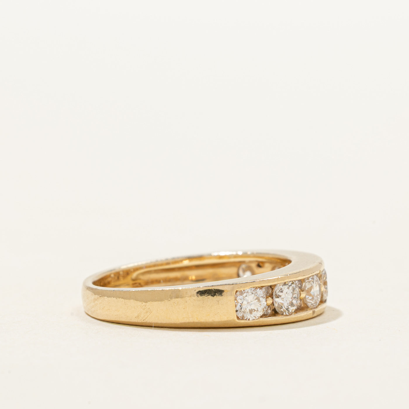 Semi Eternity Diamond Ring | 0.82ctw | SZ 6