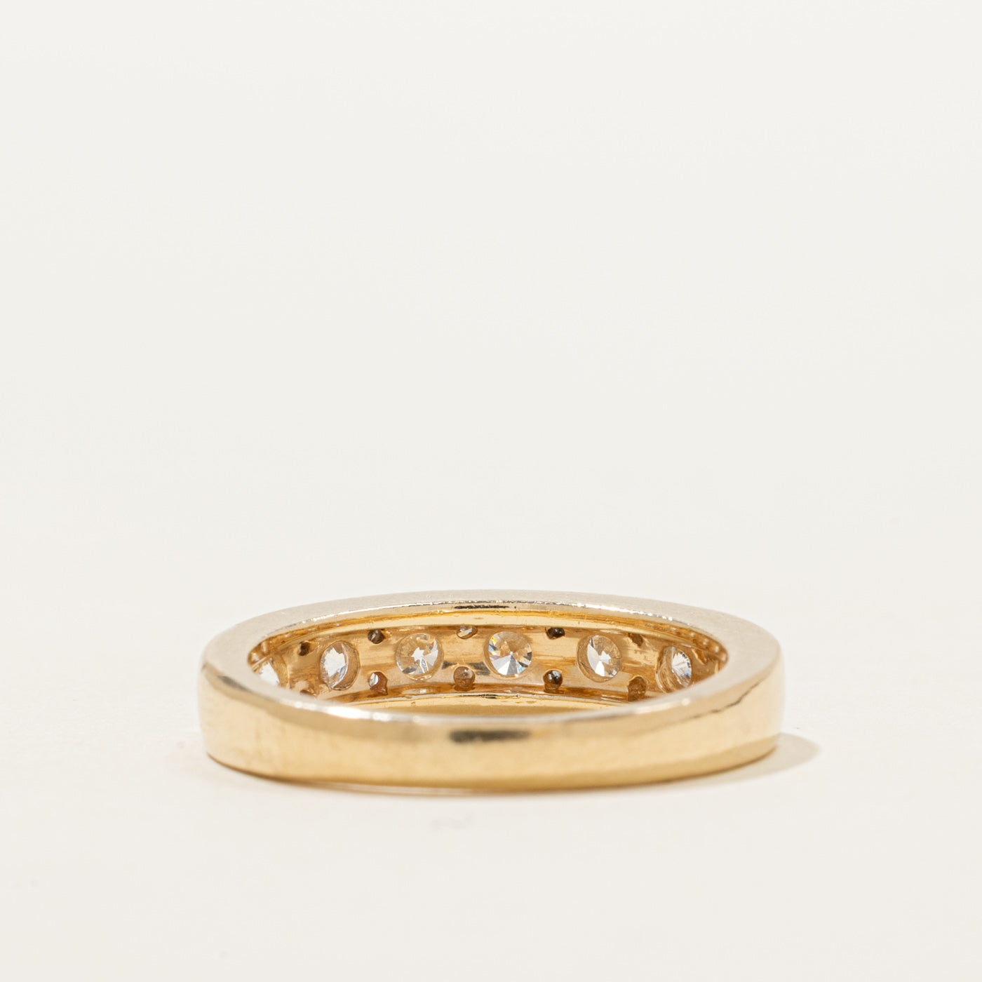 Semi Eternity Diamond Ring | 0.82ctw | SZ 6