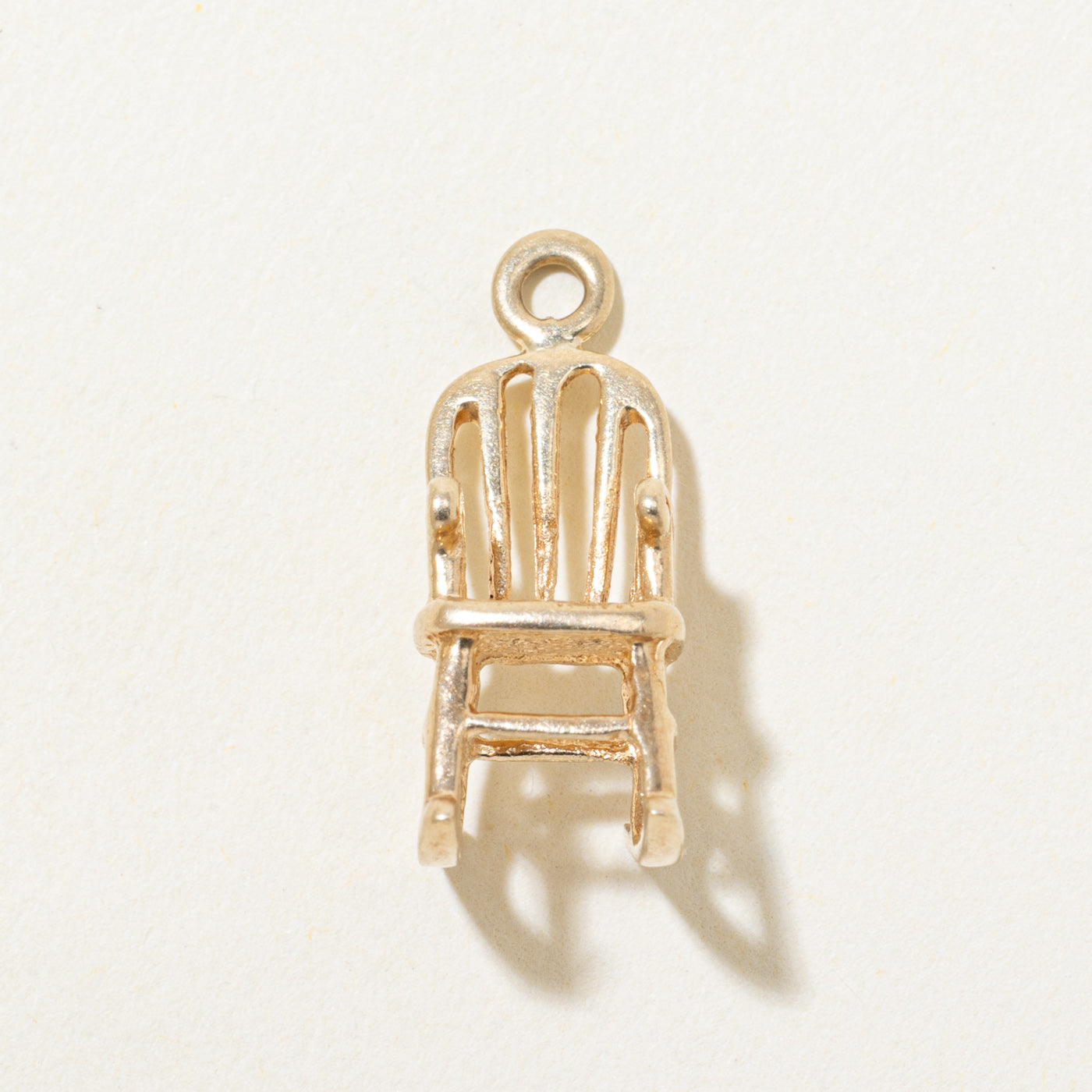 10k Yellow Gold Rocking Chair Charm