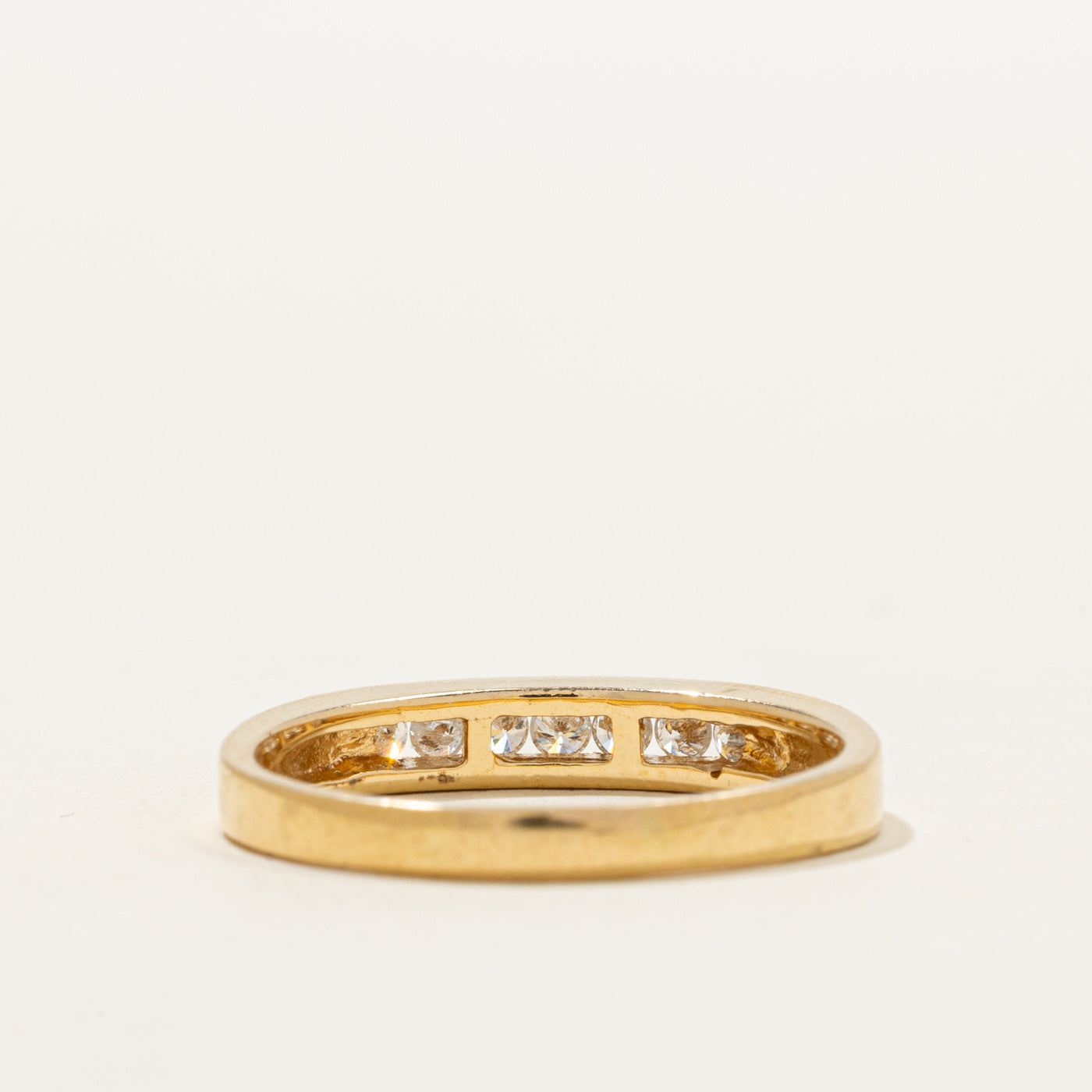 18k Channel Set Diamond Band | 0.21ctw | SZ 8.5