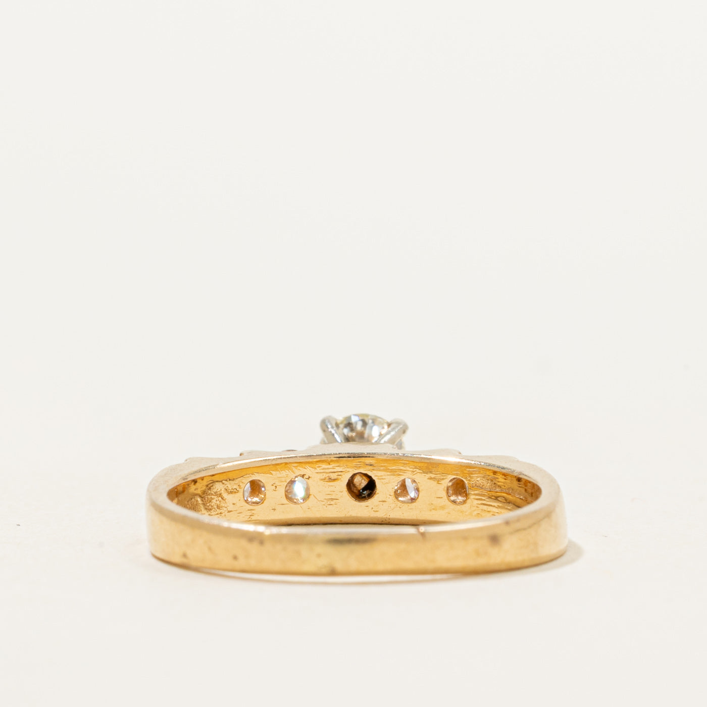 18k High Set Diamond Engagement Ring | 0.42ctw | SZ 5