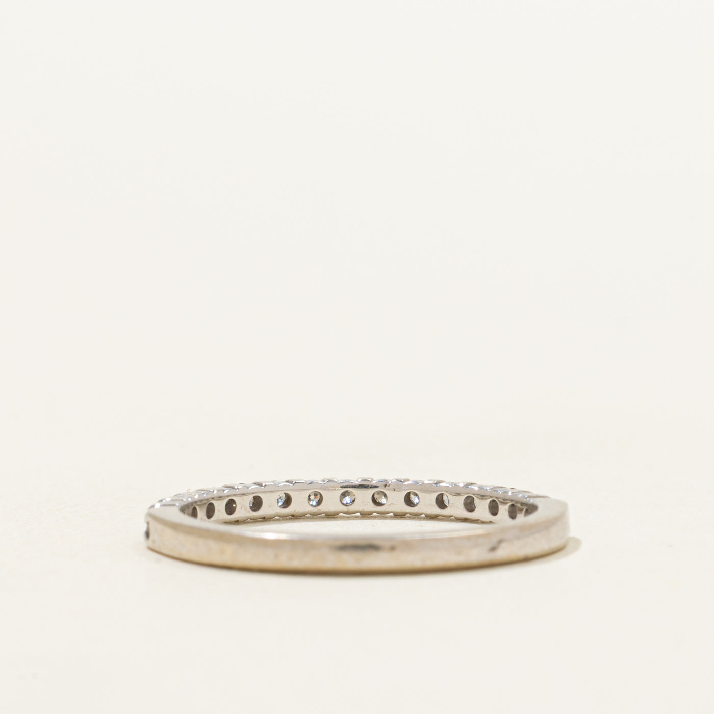 Semi Eternity Diamond Thin Band | 0.17ctw | 1.6mm | SZ 4.5