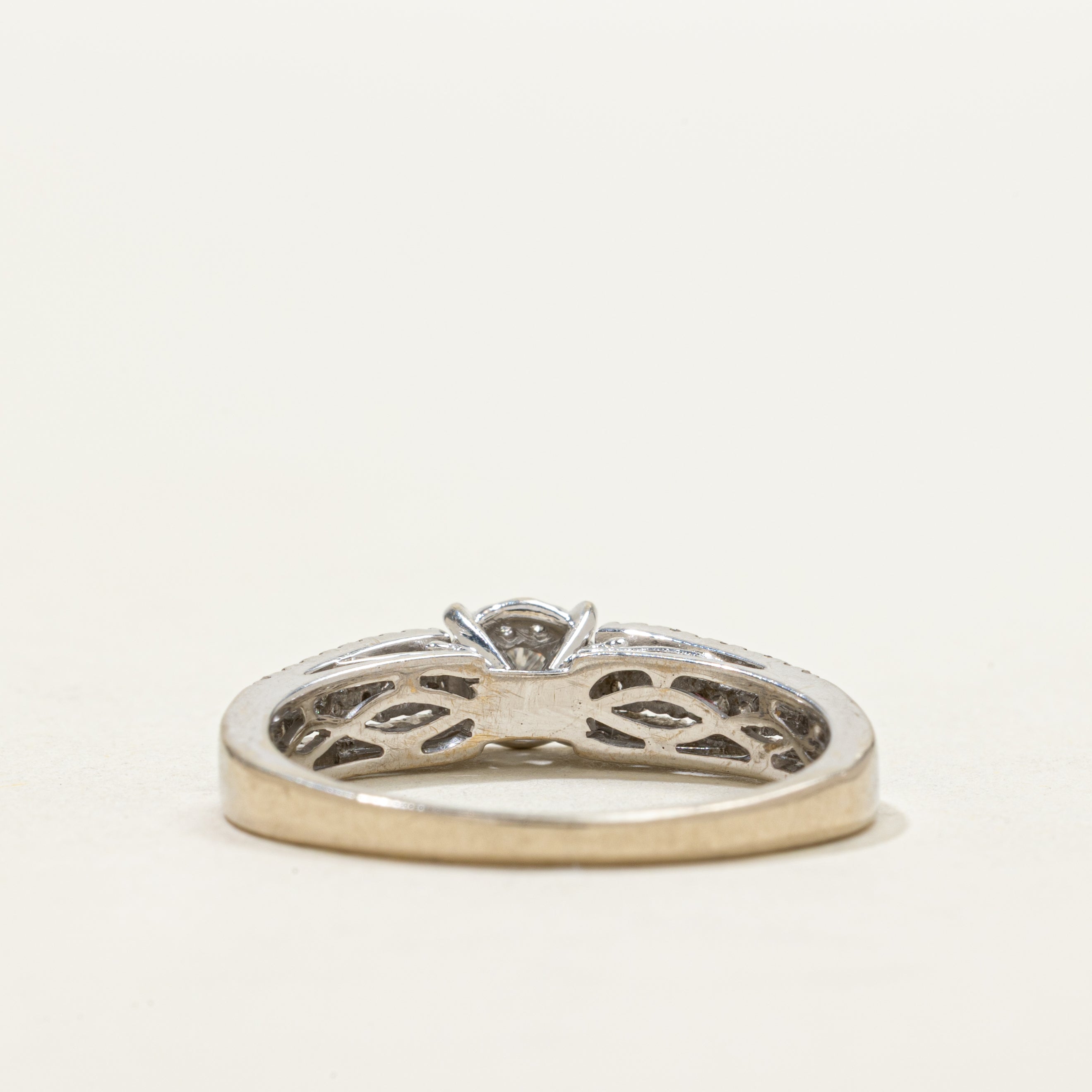 Illusion Set Diamond Cluster Ring | 0.30ctw | SZ 7.5