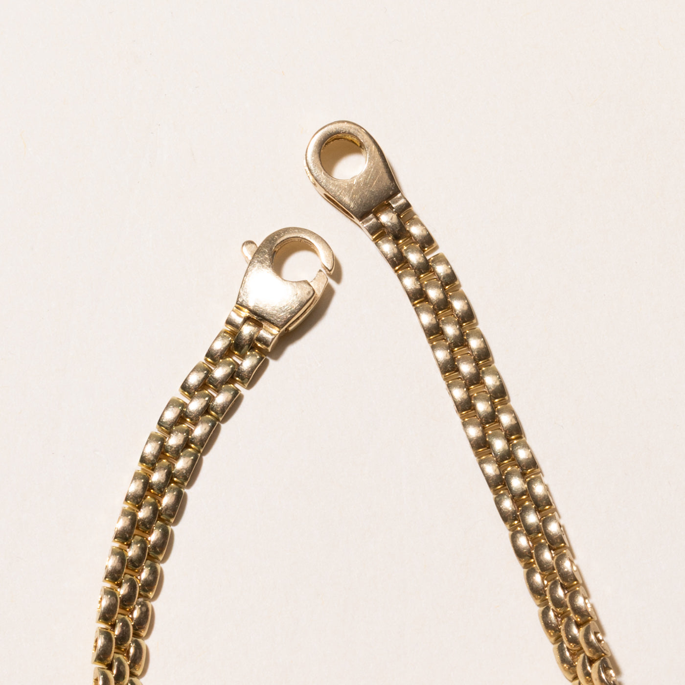 Diamond Panther Link Butterfly Bracelet | 0.08ctw | 7.25"