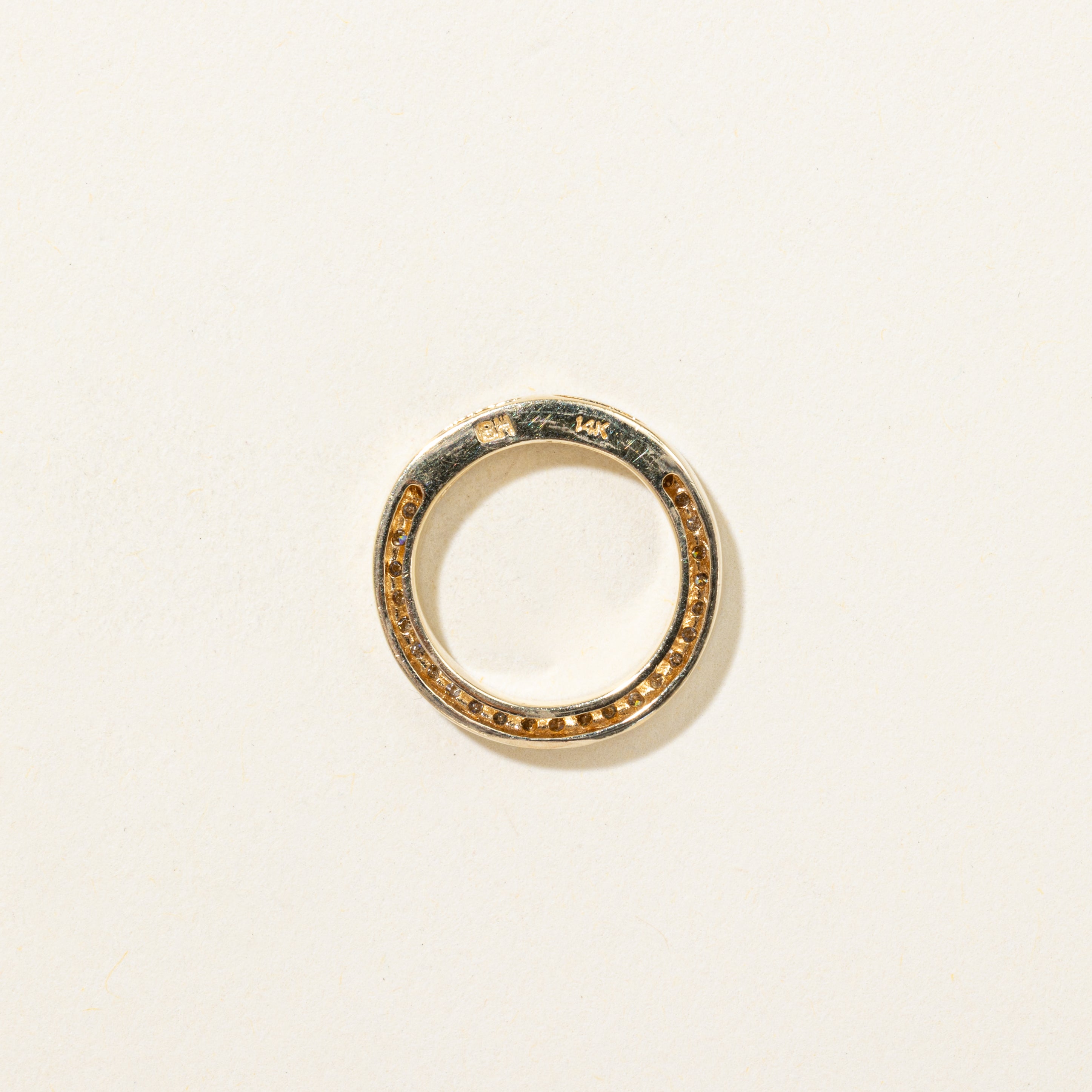Eternity Diamond Circle Pendant | 0.20ctw