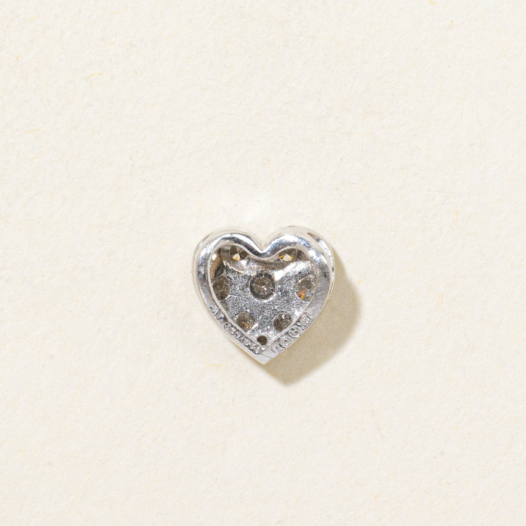 Diamond Cluster Heart Pendant | 0.23ctw