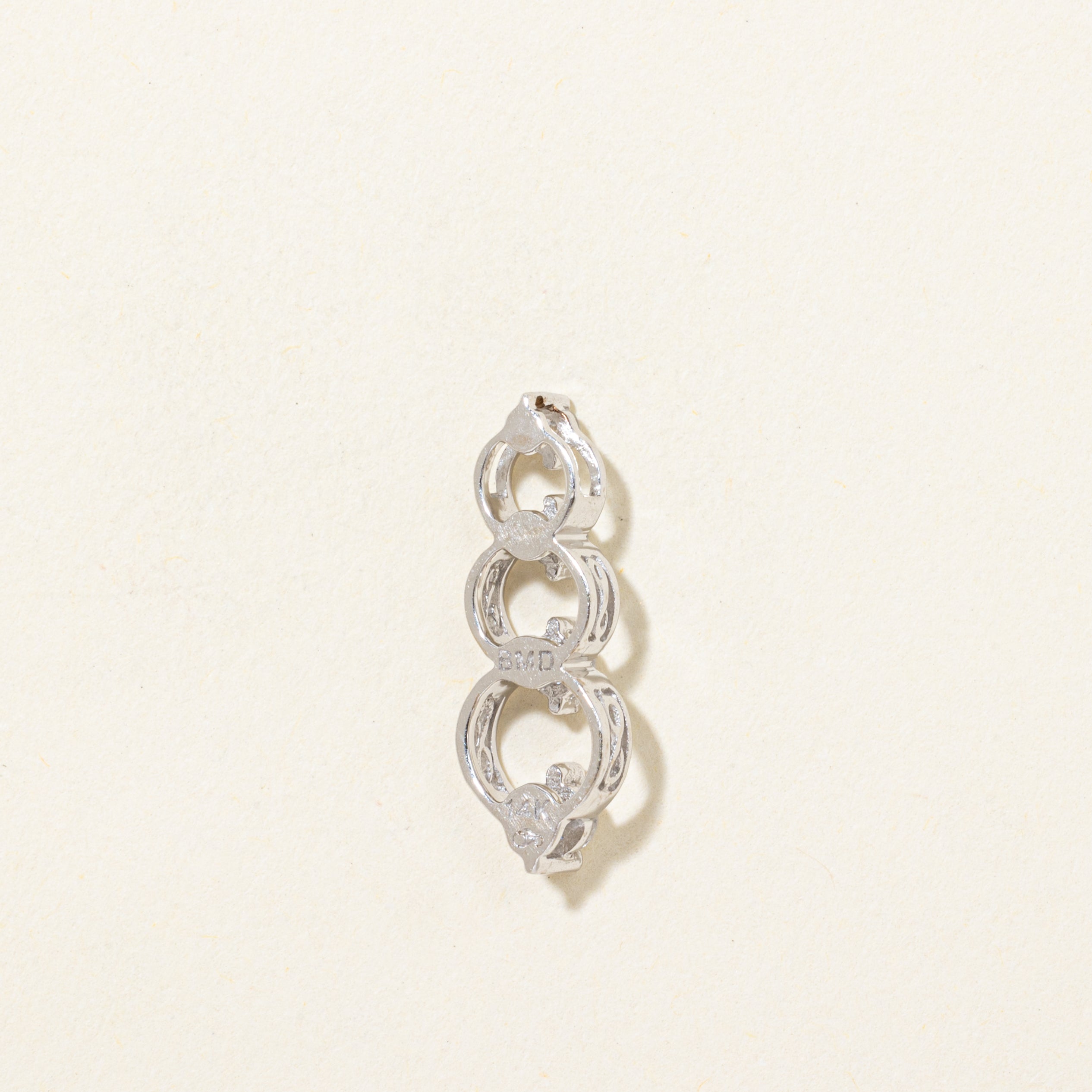 Diamond Open Circle Journey Pendant | 0.21ctw