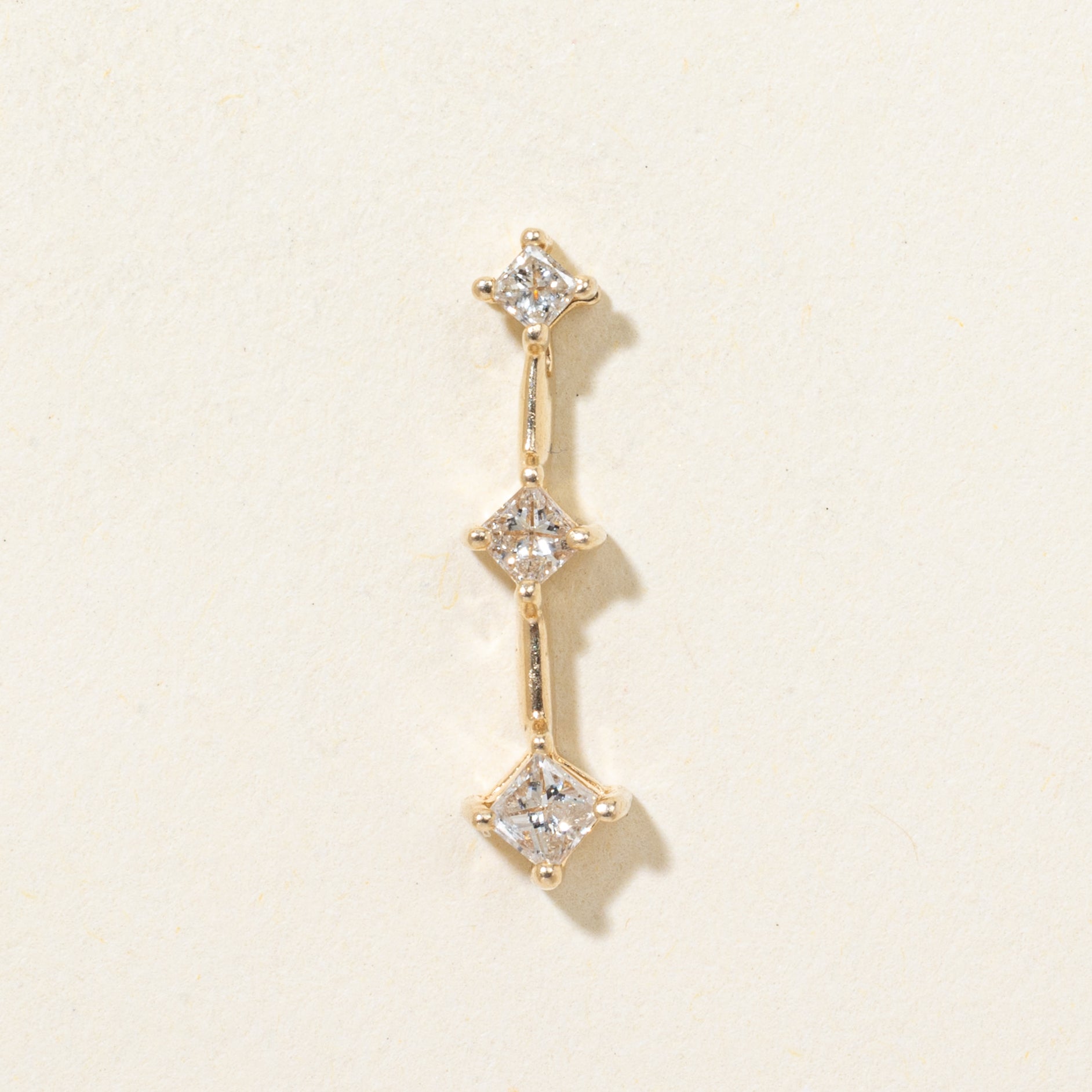 Three Stone Diamond Journey Pendant | 0.26ctw