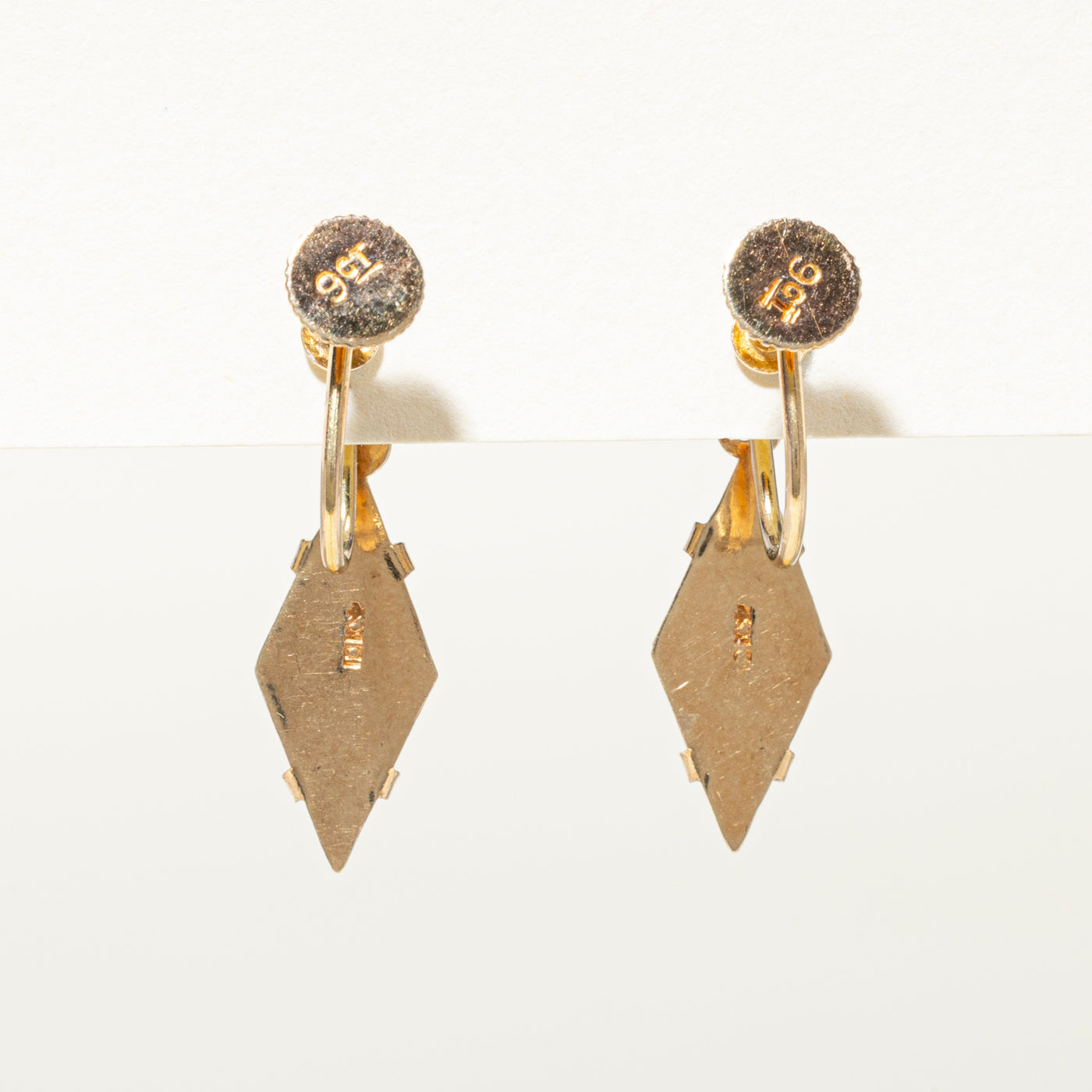 Solitaire Hematite Geometric Clip-On Earrings | 5.00ctw