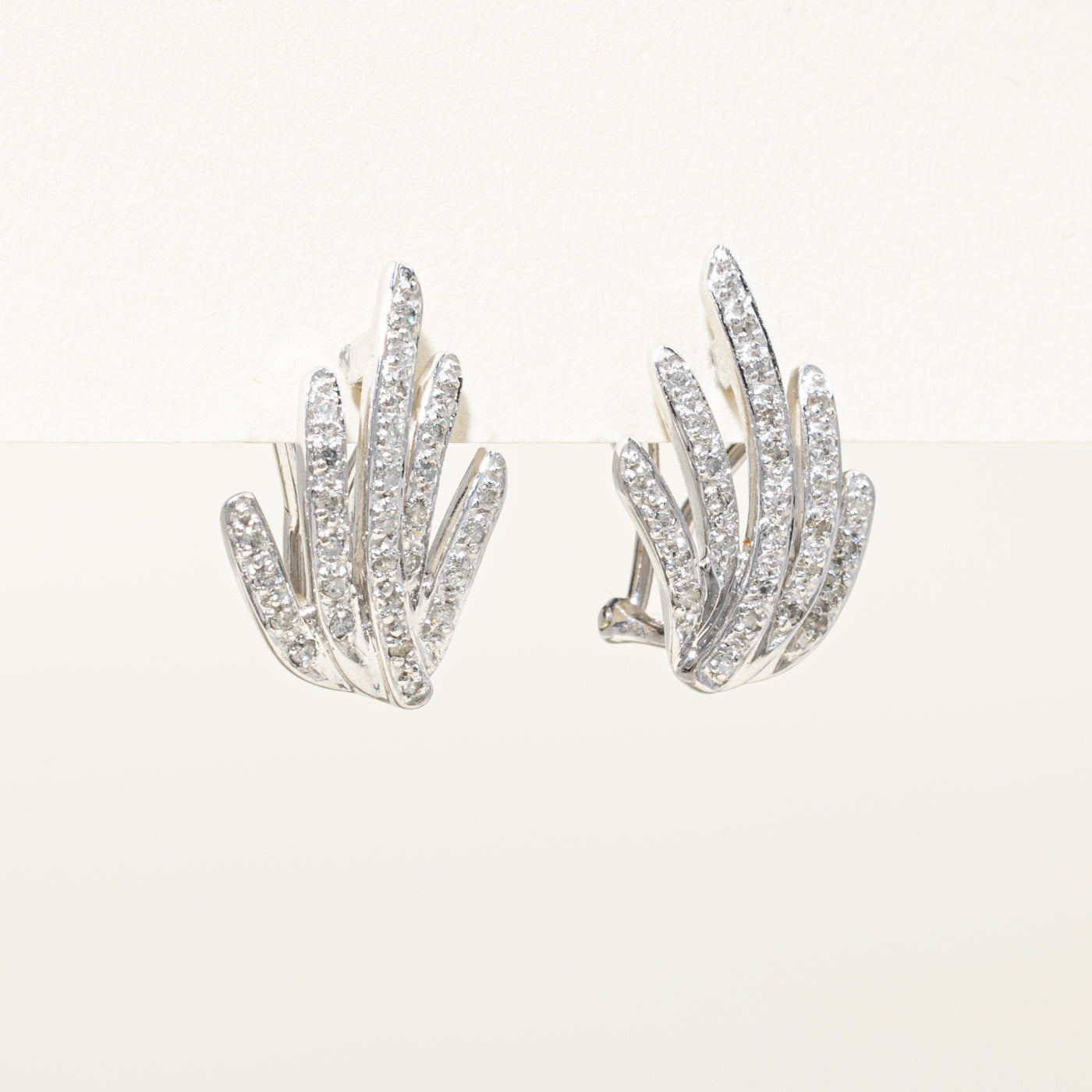 Diamond Vine Stud Earrings | 0.29ctw
