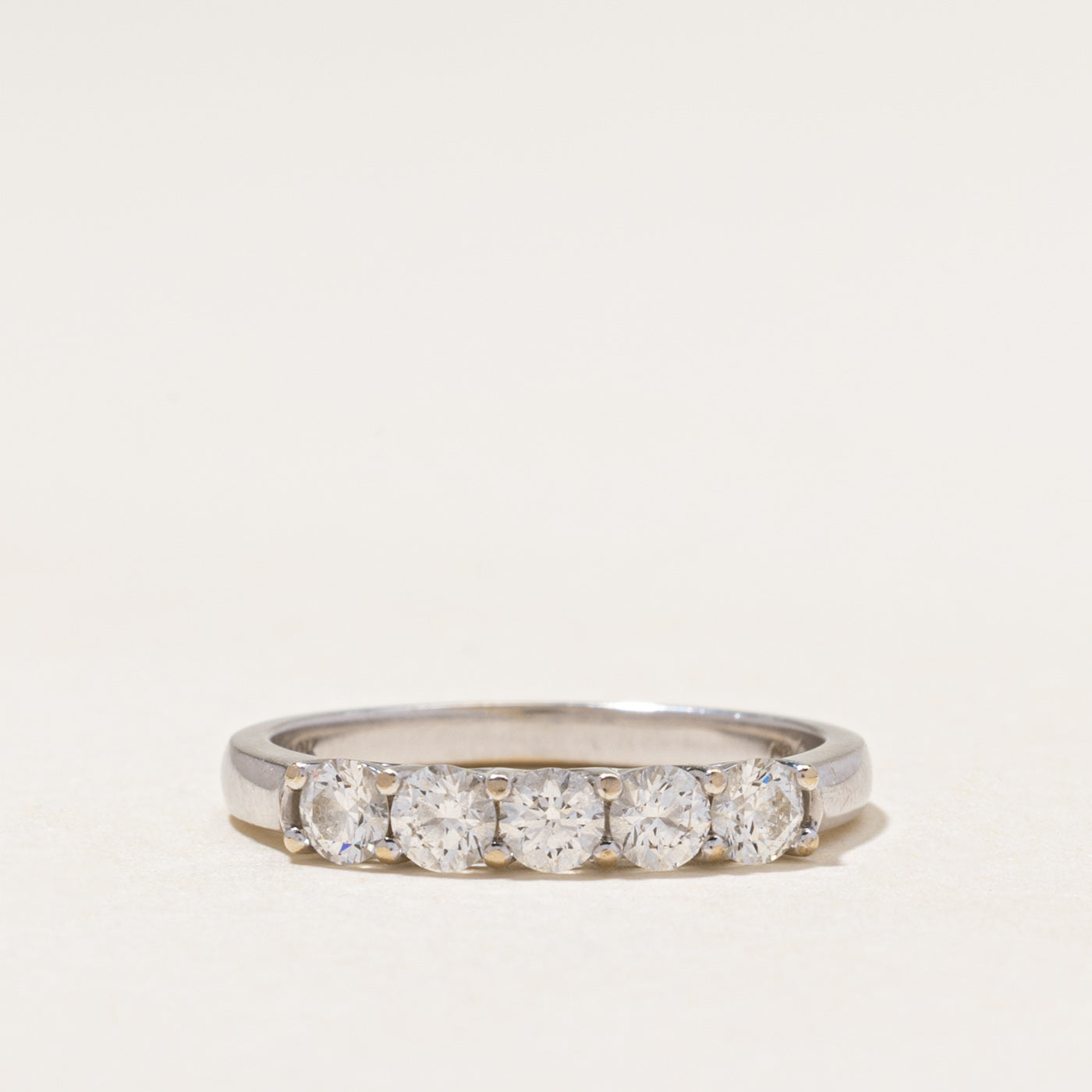 18k Five Stone Diamond Ring | 0.57ctw | SZ 6.75