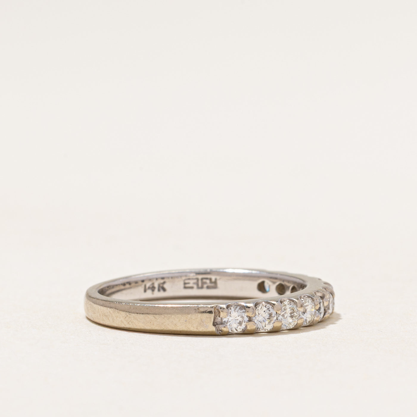 Semi Eternity Diamond Band | 0.45ctw | 2.10mm | SZ 7
