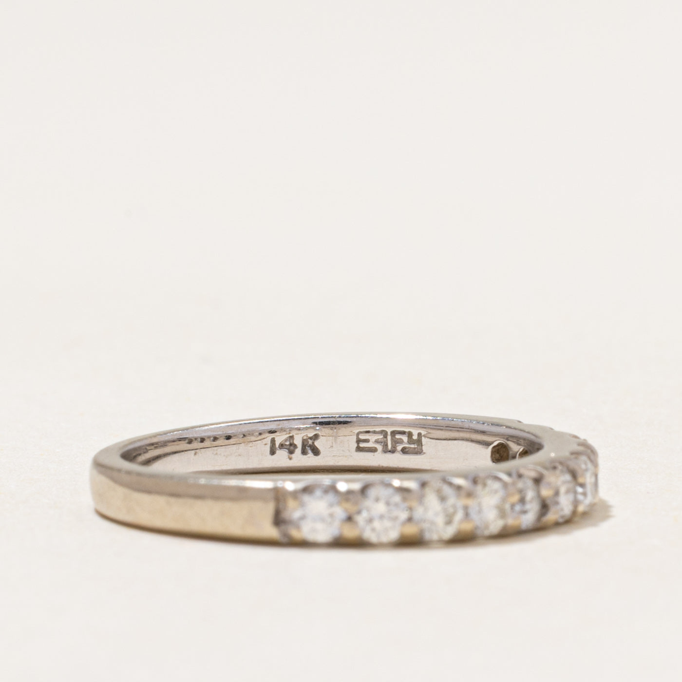 Semi Eternity Diamond Band | 0.45ctw | 2.10mm | SZ 7