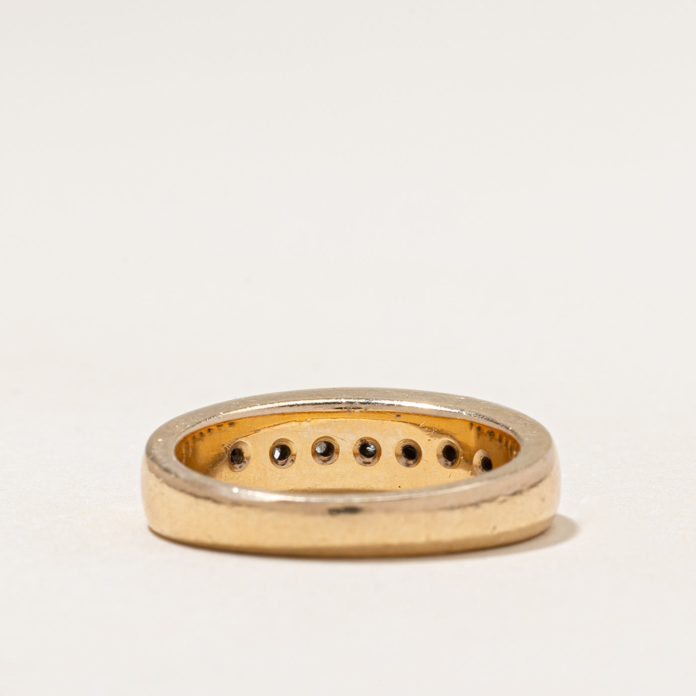 Channel Set Semi Eternity Diamond Ring | 1.10ctw | SZ 7.5
