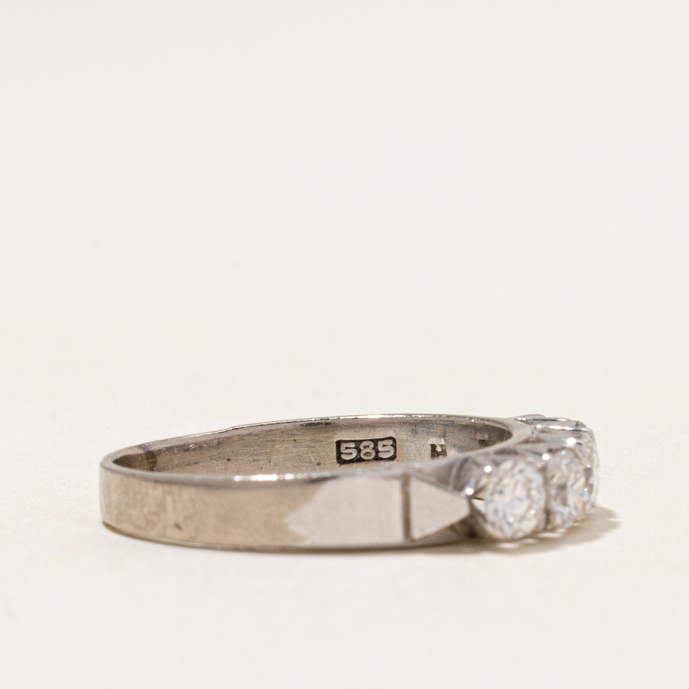 14k Five Stone Diamond Ring | 0.86ctw | SZ 7
