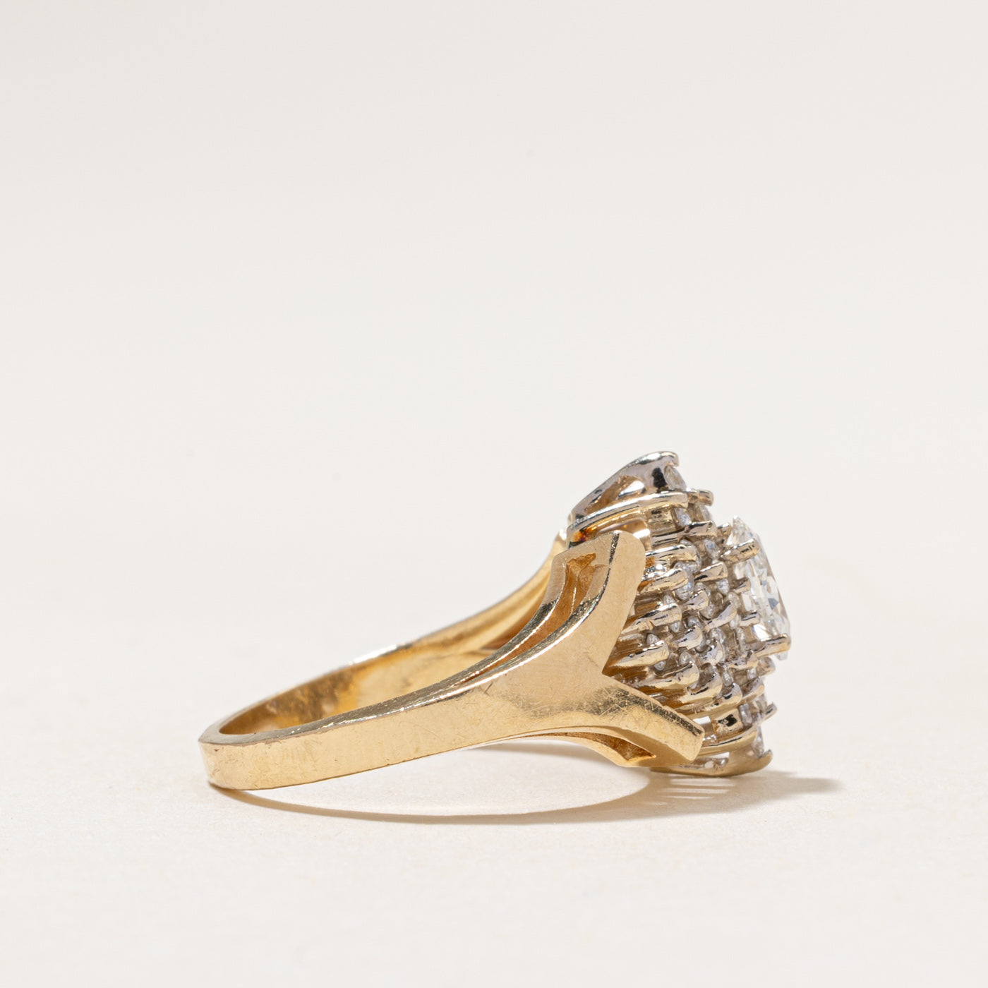 Marquise Cut Diamond Cluster Ring | 0.75ctw | SZ 6.25
