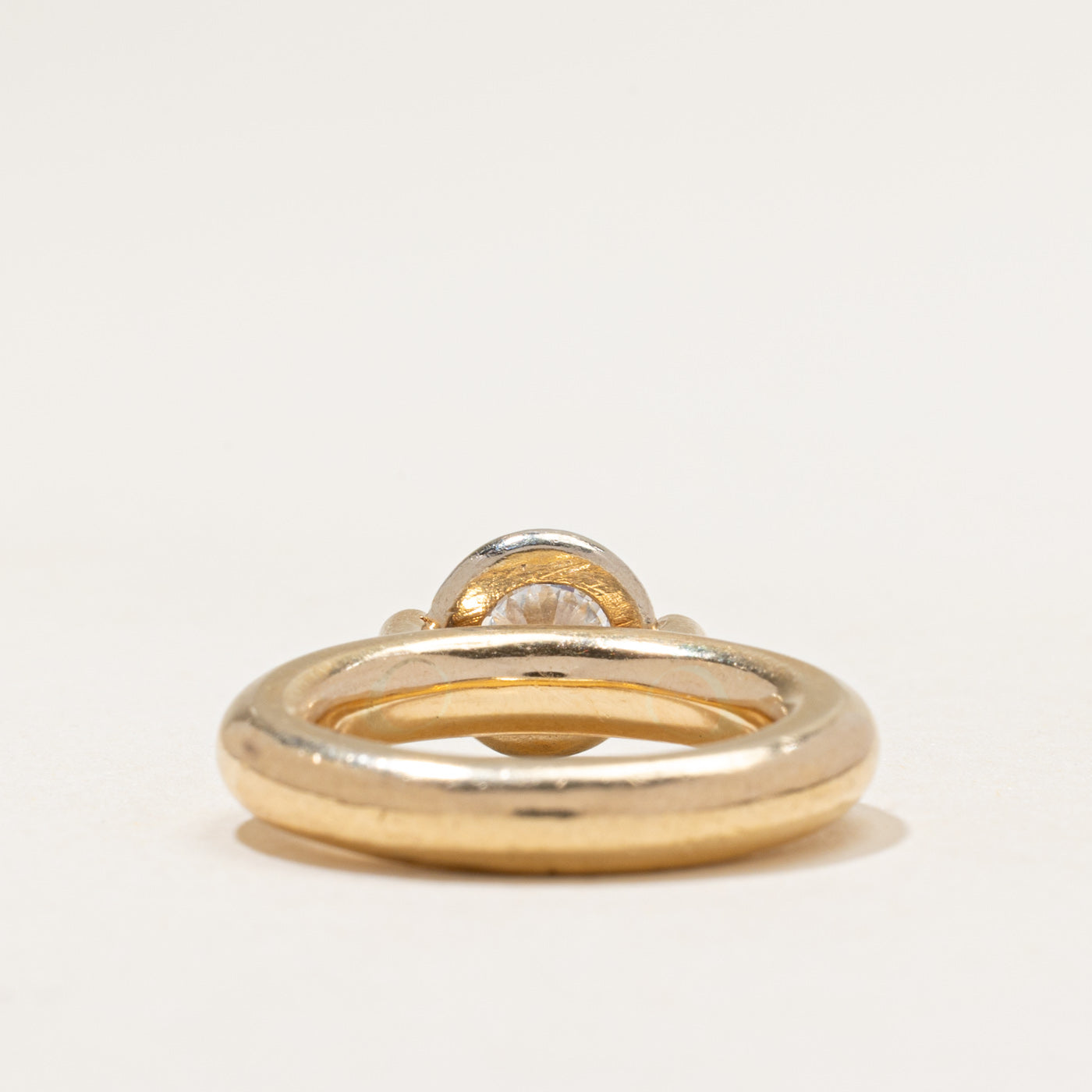 Bezel Set Solitaire Diamond Ring | 0.75ct | SZ 4.75