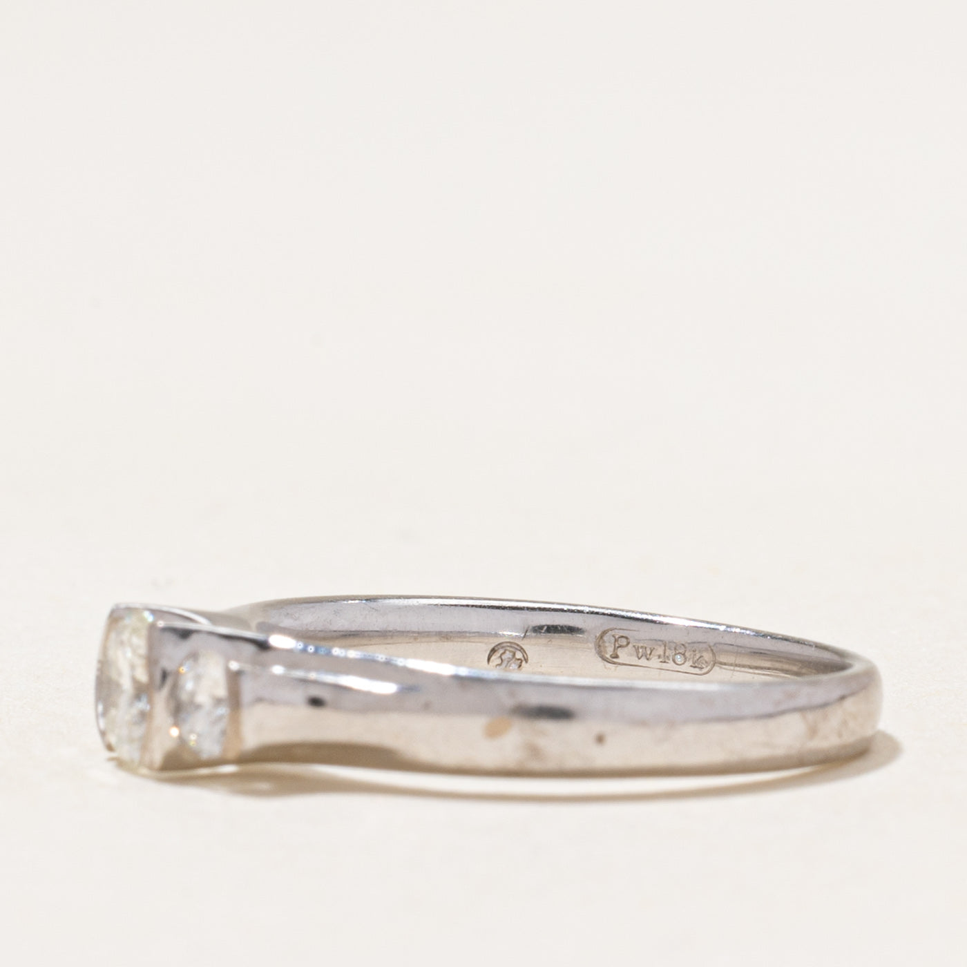 18k Three Stone Diamond Ring | 0.53ctw | SZ 6