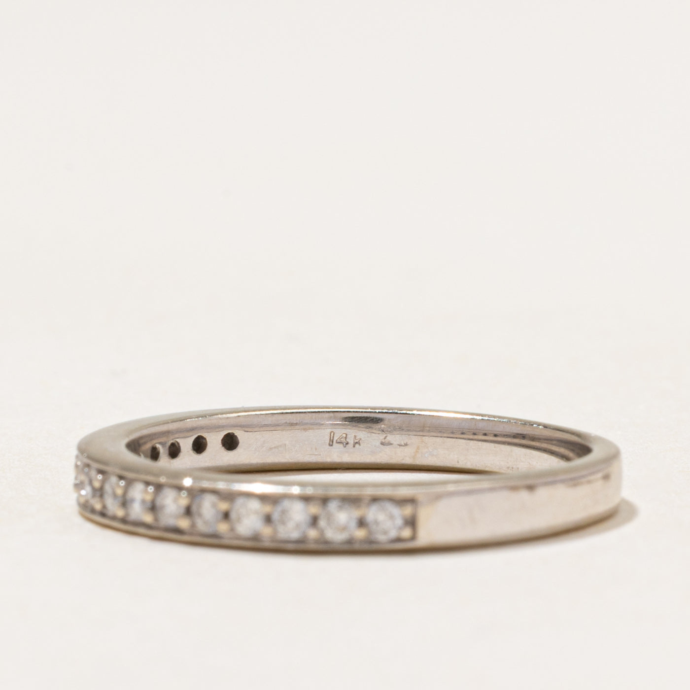 Semi Eternity Diamond Band | 0.26ctw | 2.55mm | SZ 8
