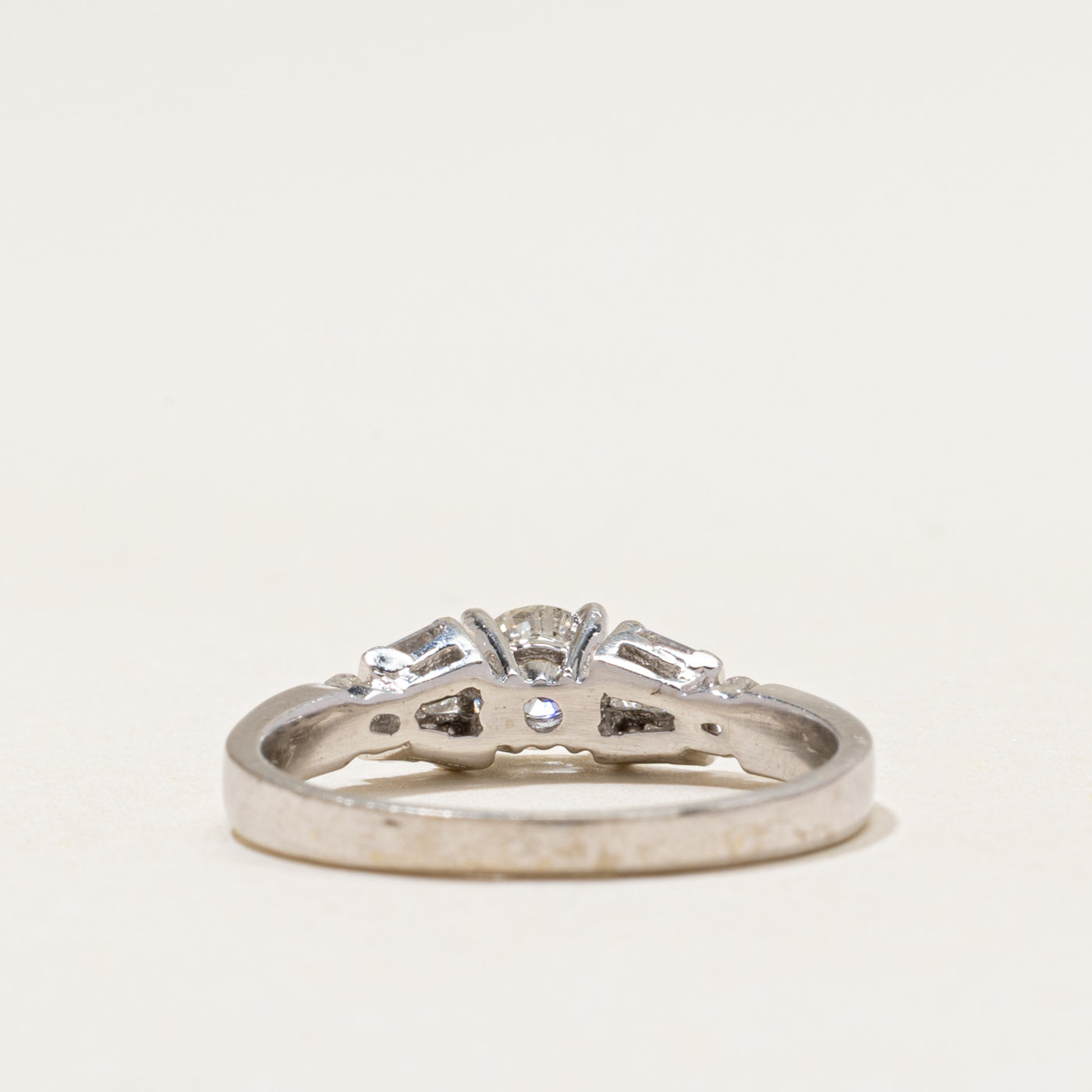 White Gold Diamond Accented Ring | 0.69ctw | SZ 6.5