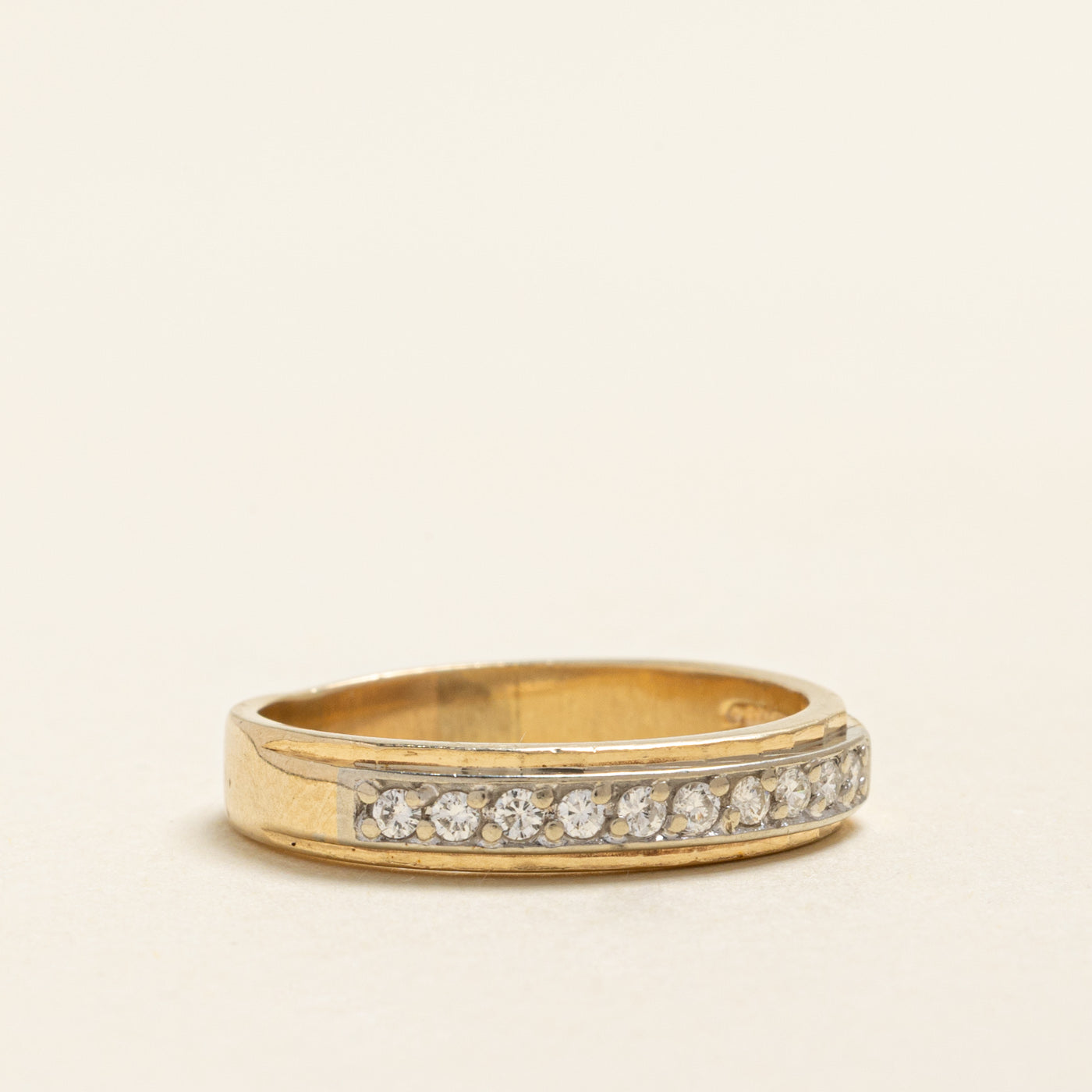 Semi Eternity Diamond Band | 0.20ctw | SZ 7.5