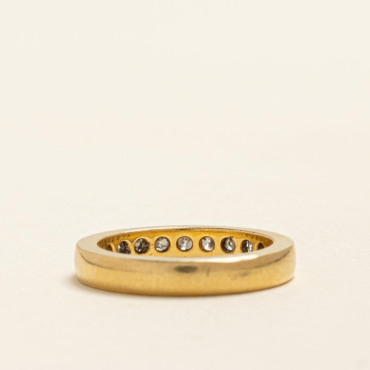 18k Semi Eternity Diamond Band | 0.45ctw | SZ 4.5