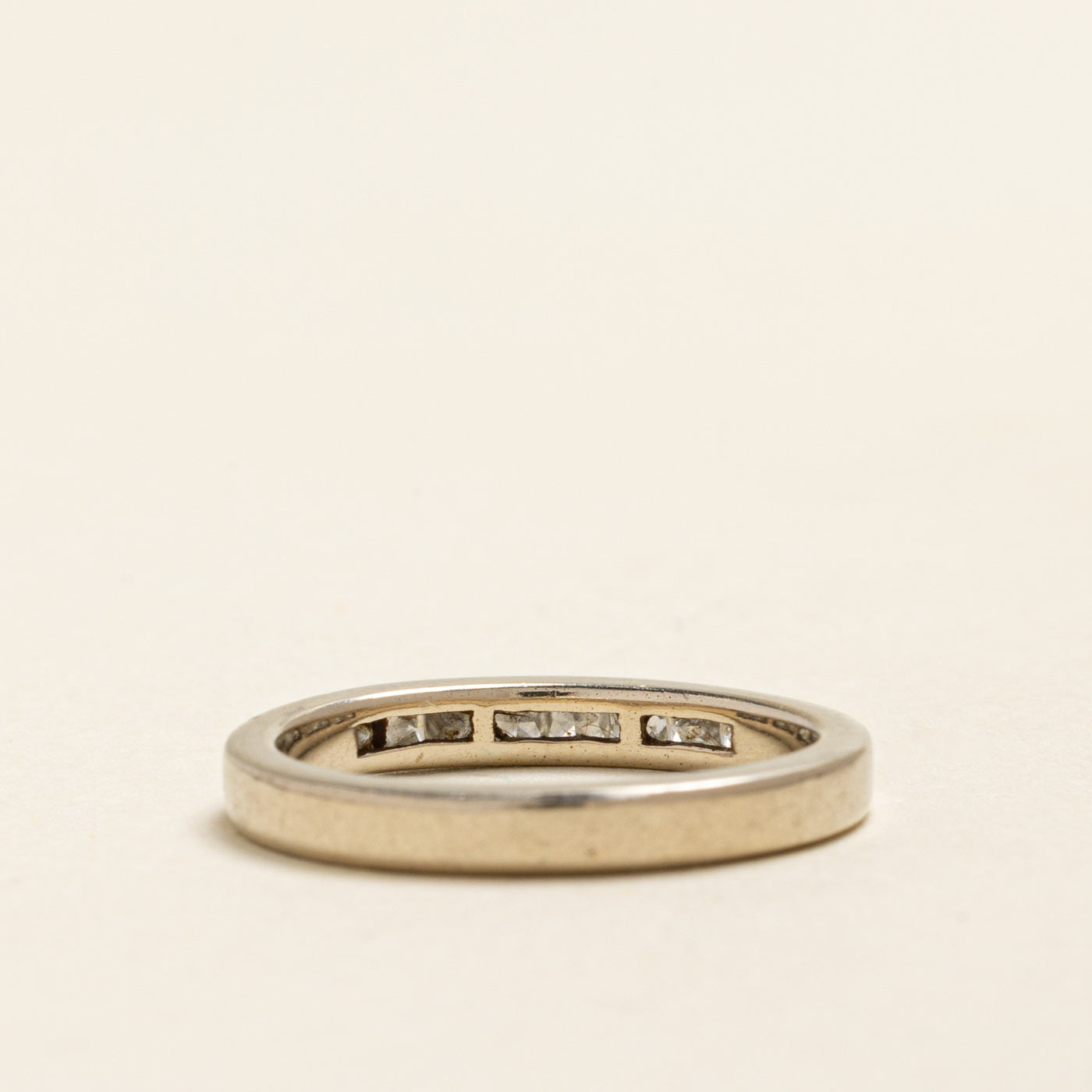 Semi Eternity Princess Cut Diamond Band | 0.64ctw | 2.60mm | SZ 6.25