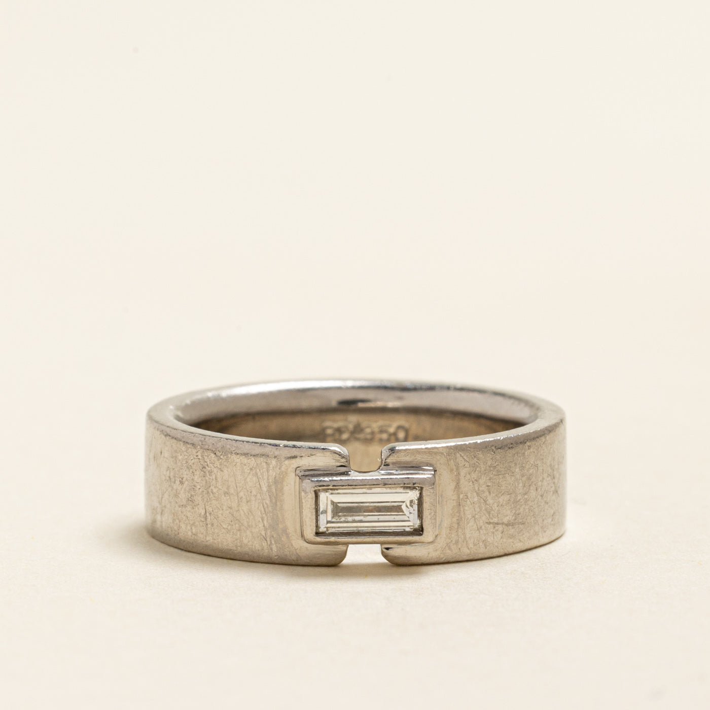 Bezel Set Baguette Cut Diamond Band | 0.20ct | 6.05mm | SZ 7