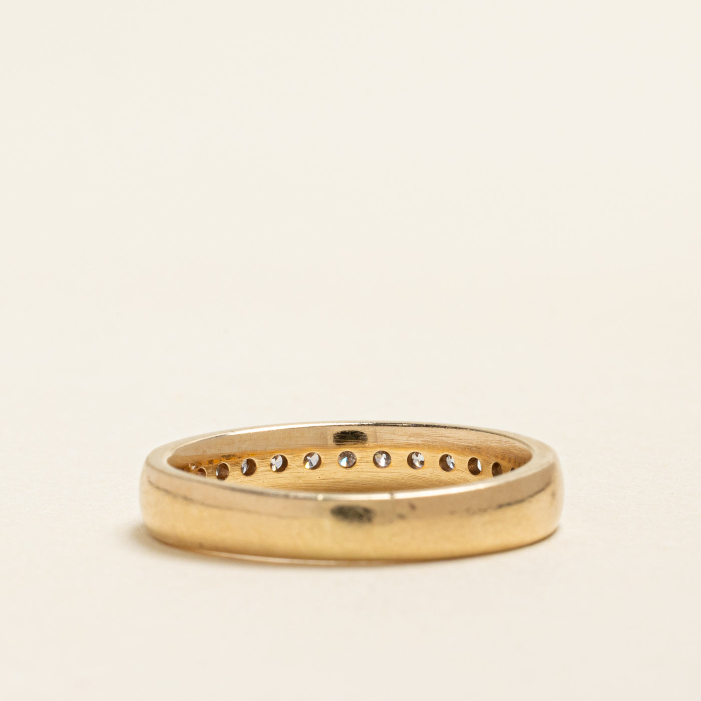 Channel Set Semi Eternity Diamond Band | 0.60ctw | 3.95mm | SZ 8.5