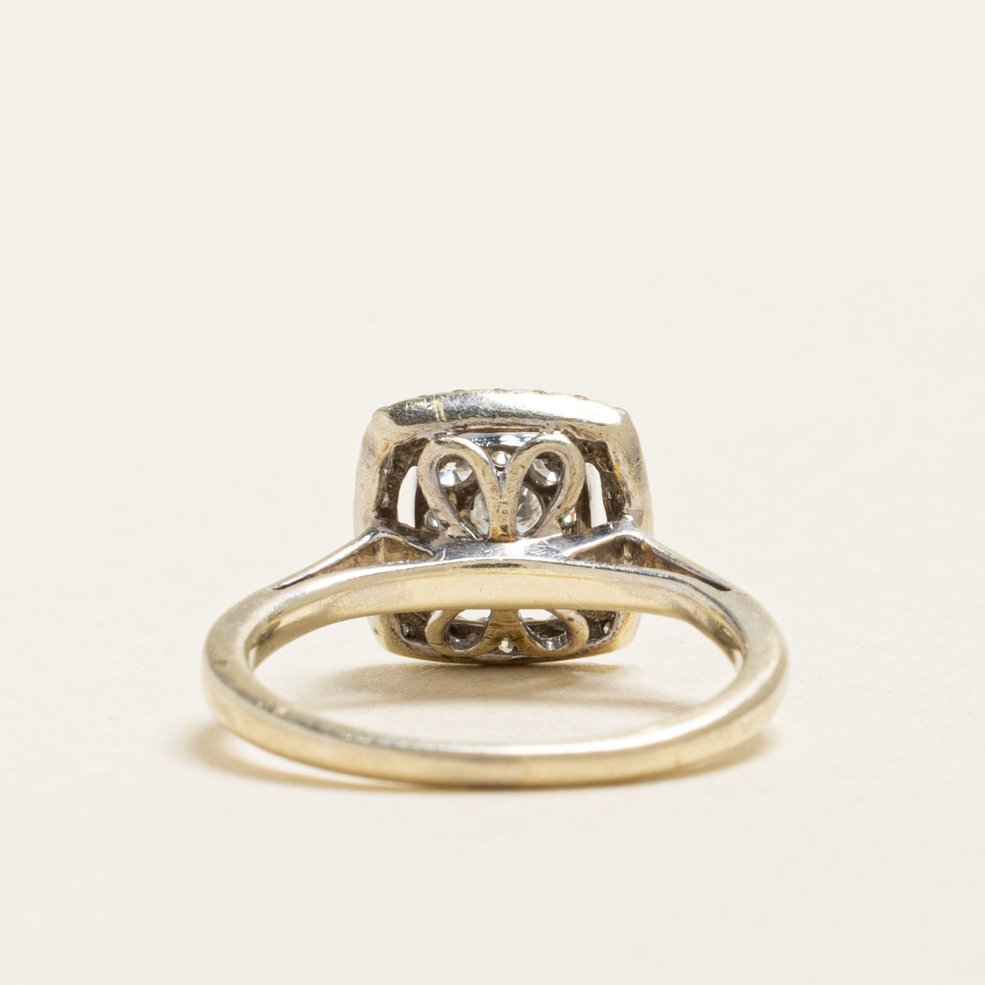 Diamond Cluster Halo Ring | 0.36ctw | SZ 2.75