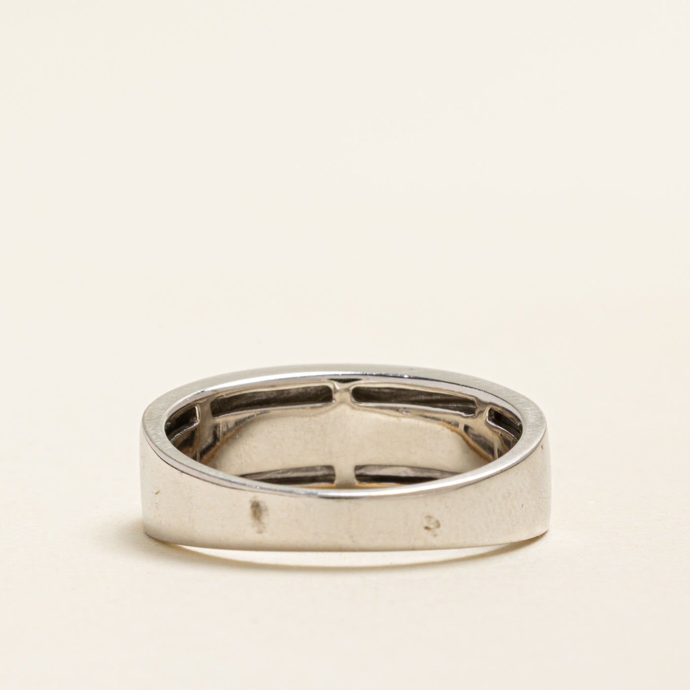 Two Tone Diamond Band | 0.08ct | SZ 10