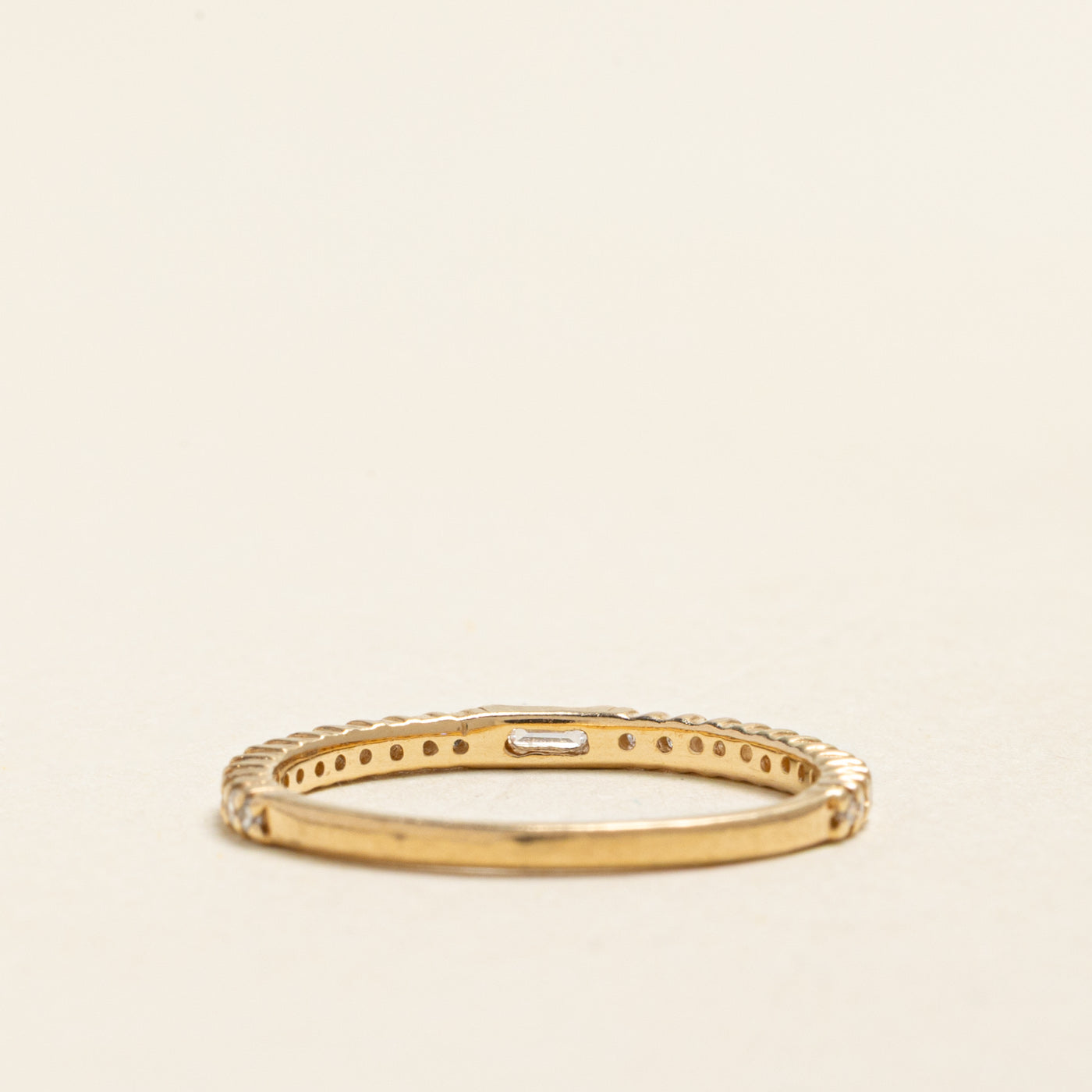 Semi Eternity Baguette Cut Diamond Band | 0.26ctw | 1.90mm | SZ 6.75