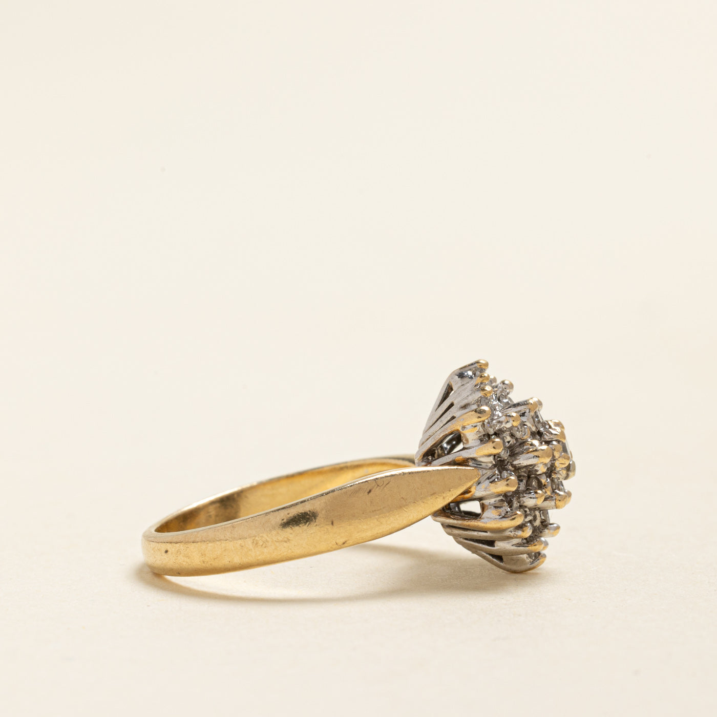 Diamond Cluster Ring | 0.51ctw | SZ 6.75