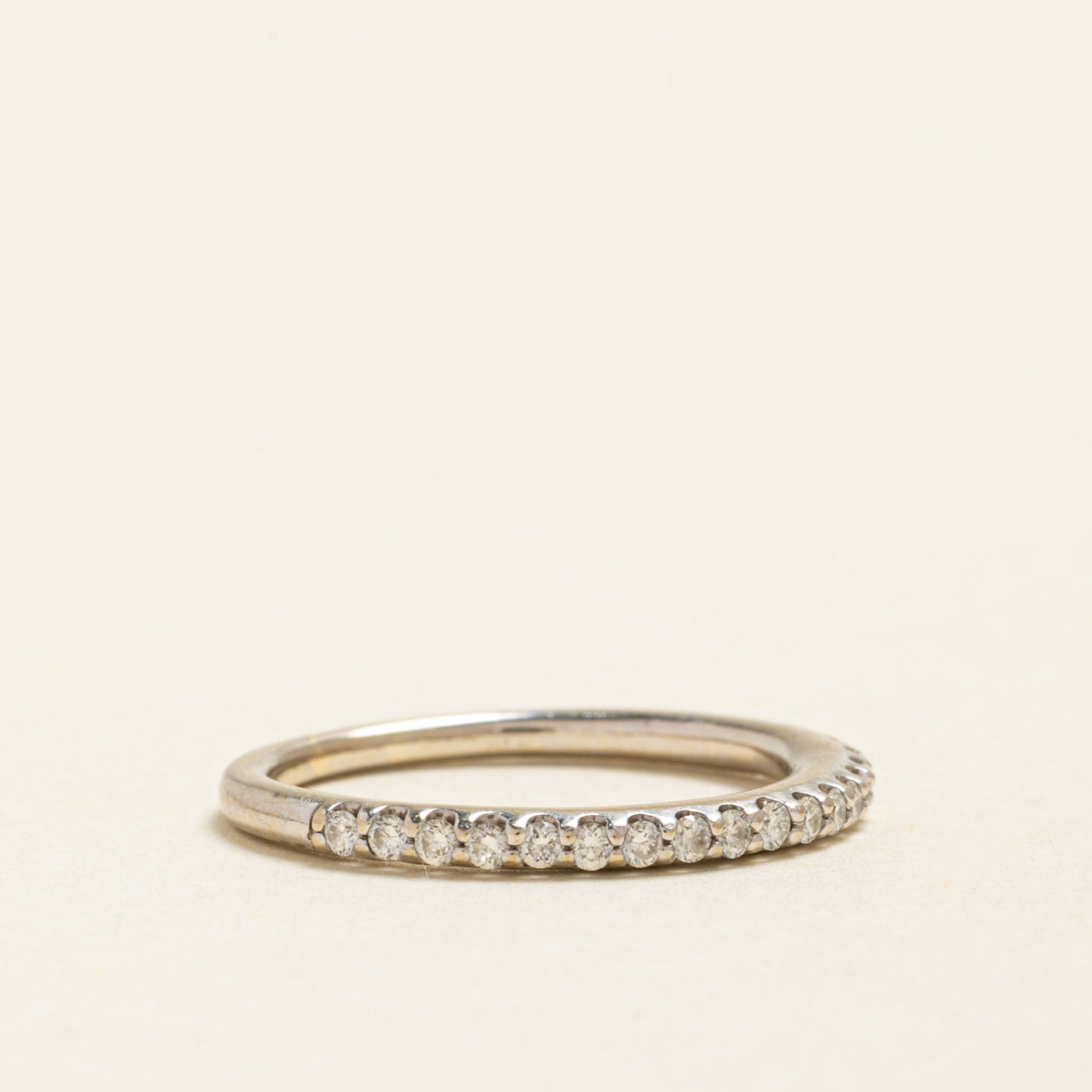 Semi Eternity Diamond Band | 0.28ctw | 1.80mm | SZ 5.25