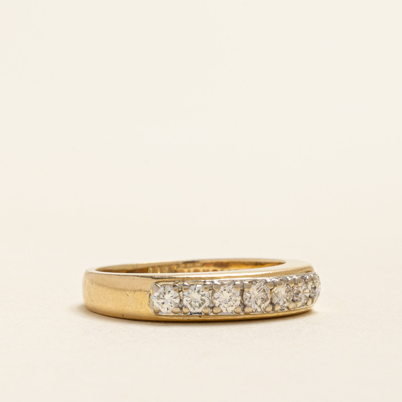 'Birks' Seven Stone Diamond Band | 0.32ctw | SZ 5.25
