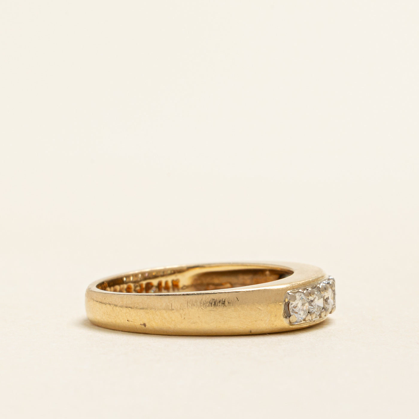 'Birks' Seven Stone Diamond Band | 0.32ctw | SZ 5.25