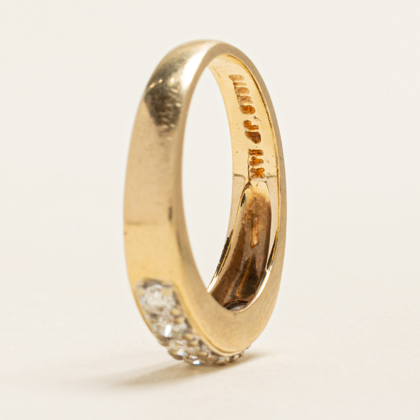 'Birks' Seven Stone Diamond Band | 0.32ctw | SZ 5.25