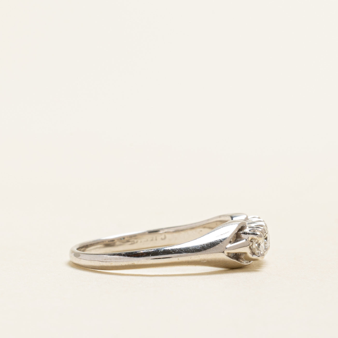 18k Four Stone Diamond Ring | 0.28ctw | SZ 5.25