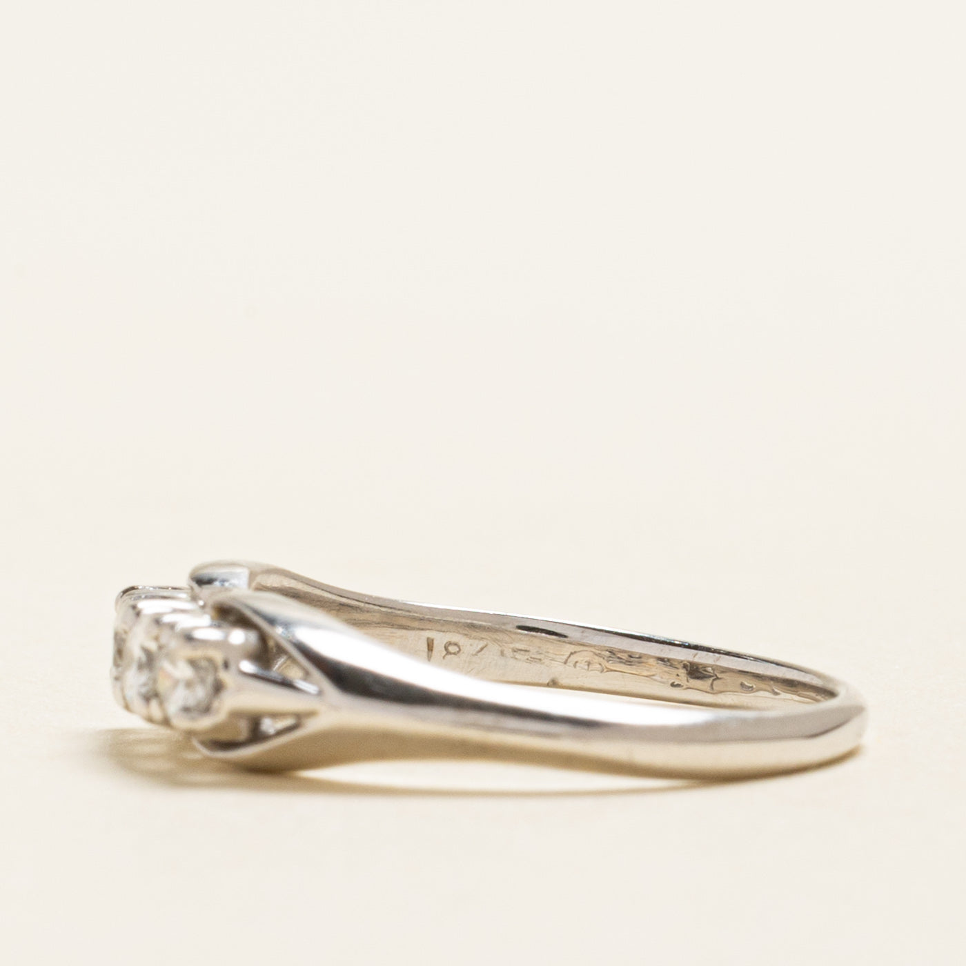 18k Four Stone Diamond Ring | 0.28ctw | SZ 5.25