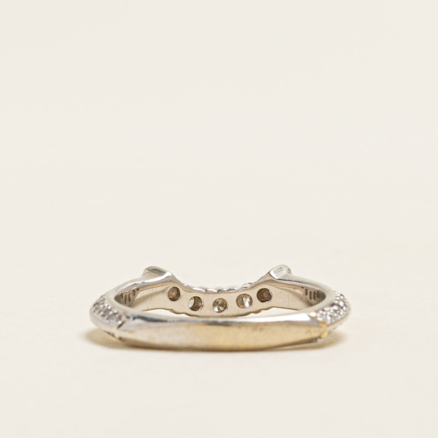 Semi Eternity Diamond Contour Ring | 0.48ctw | SZ 4.25