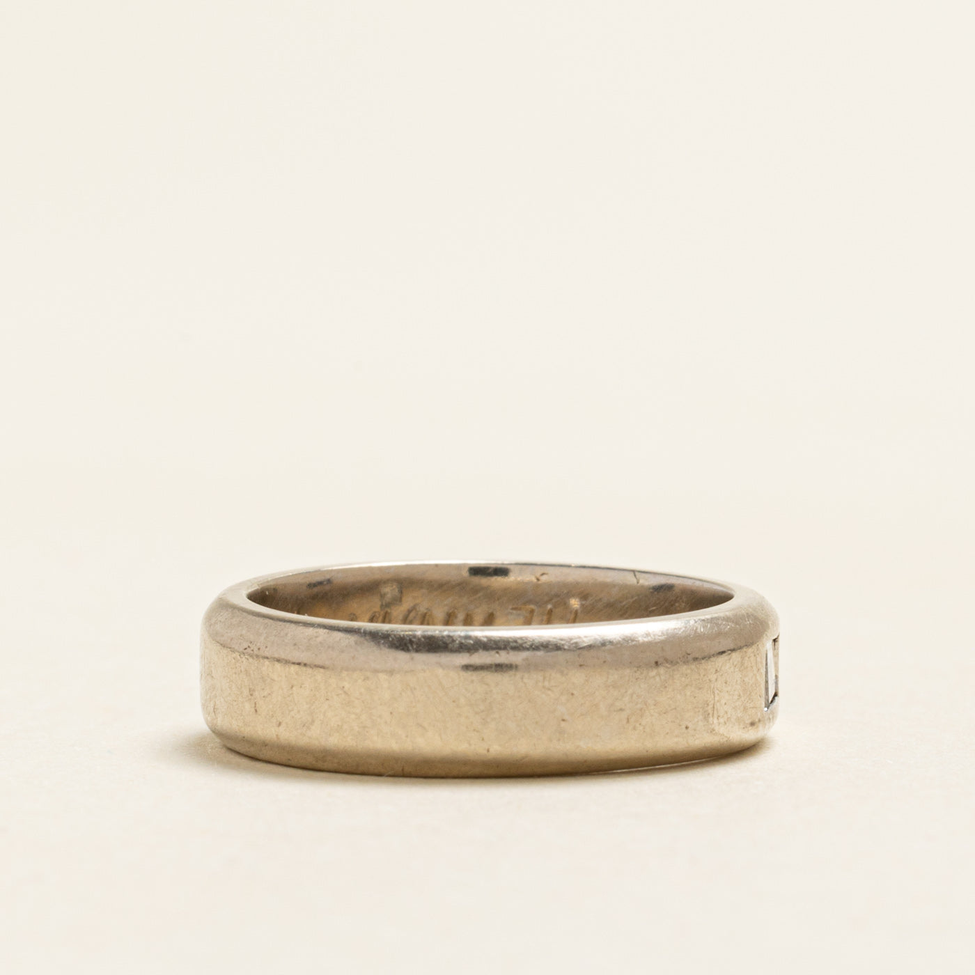 Baguette Cut Flush Set Diamond Band | 0.14ct | 5.40mm | SZ 6.5