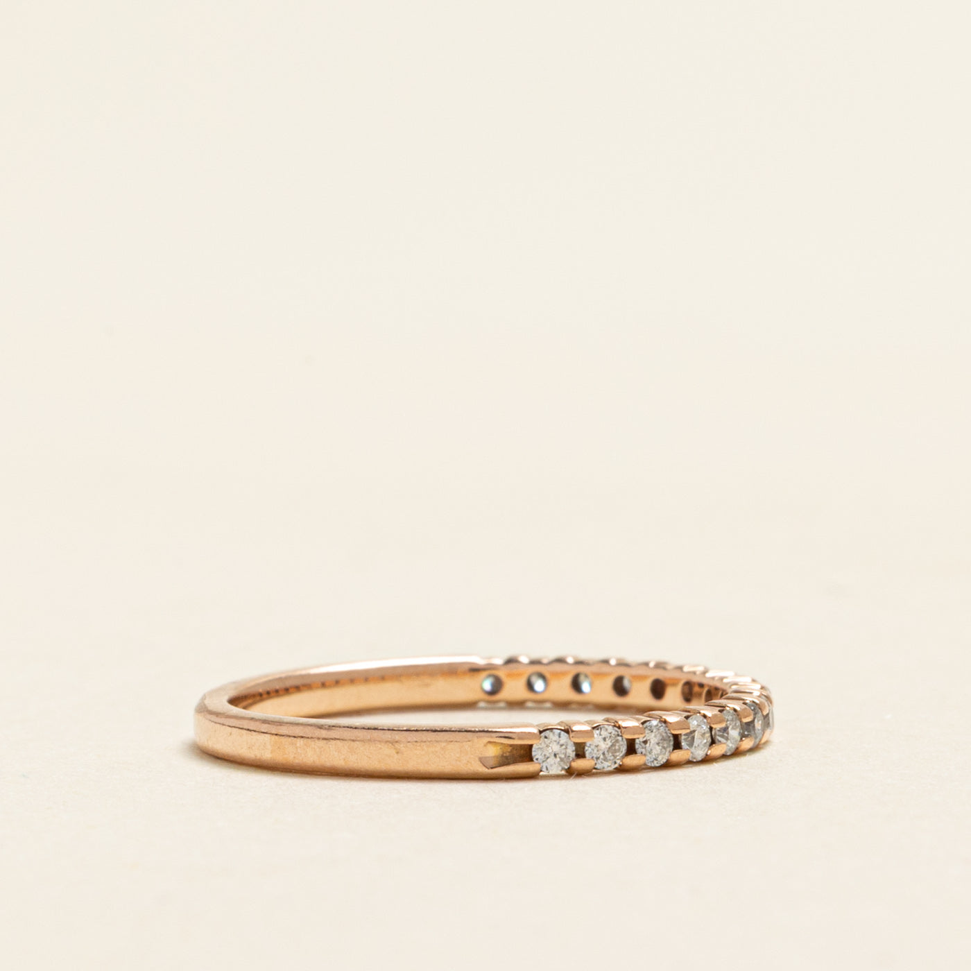 Semi Eternity Diamond Band | 0.13ctw | 1.60mm | SZ 4.25