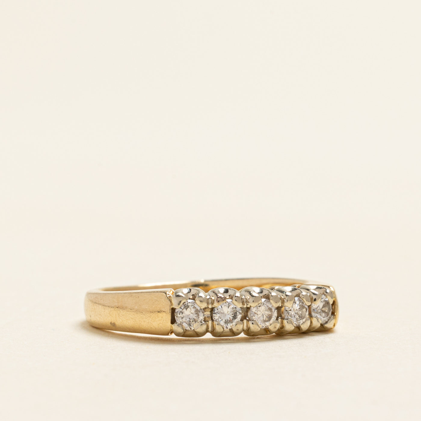 Five Stone Diamond Band | 0.22ctw | SZ 6.75