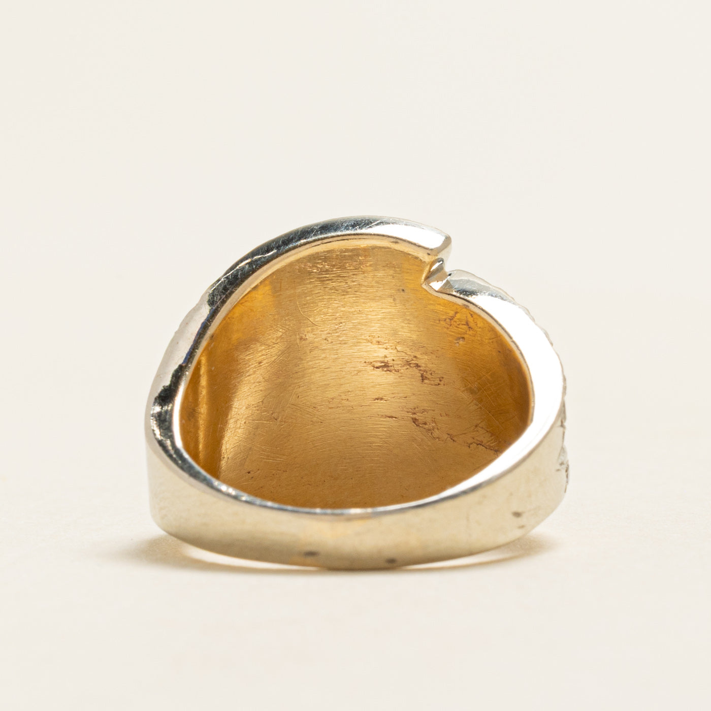 Diamond Leaf Design Cocktail Ring | 0.64ctw | SZ 6.25