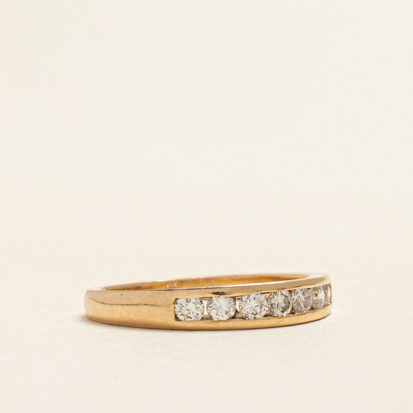 Semi Eternity Channel Set Diamond Band | 0.35ctw | SZ 6.25