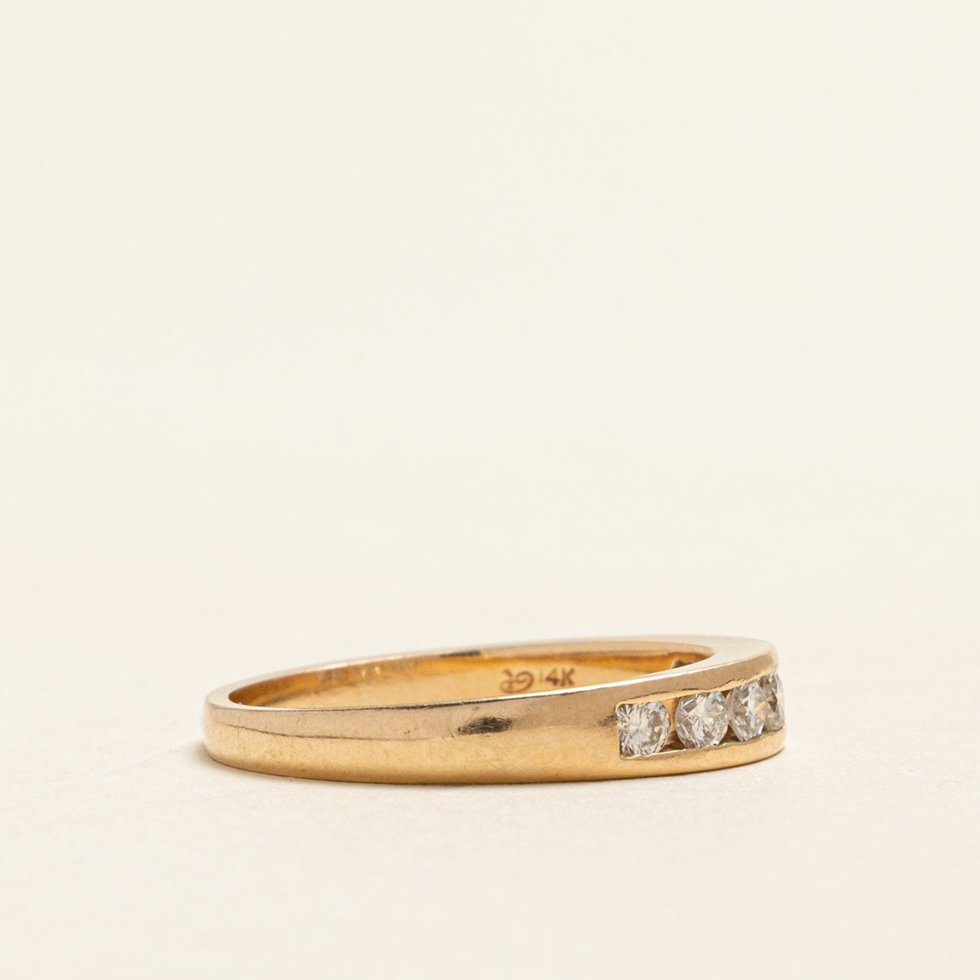 Semi Eternity Channel Set Diamond Band | 0.35ctw | SZ 6.25