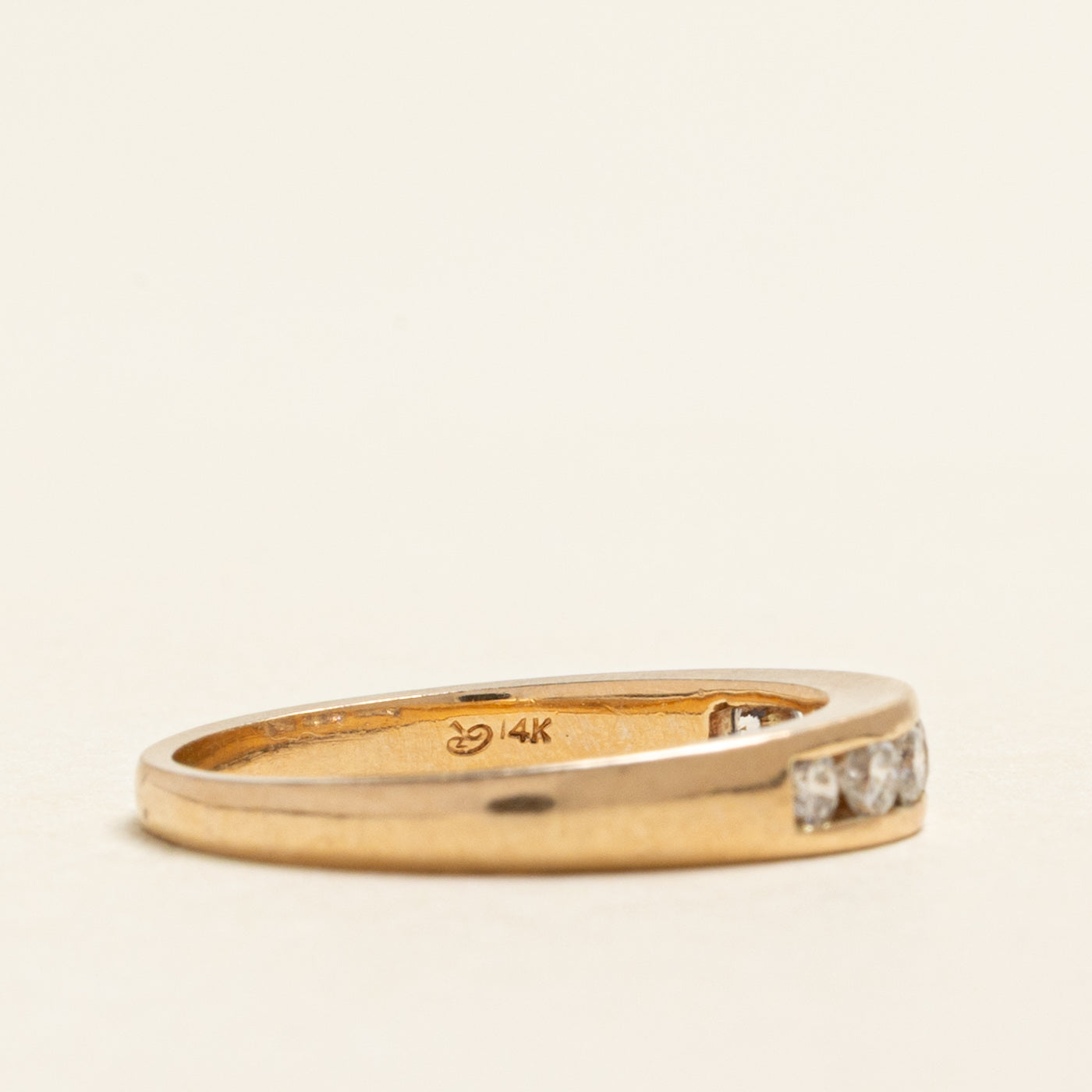 Semi Eternity Channel Set Diamond Band | 0.35ctw | SZ 6.25