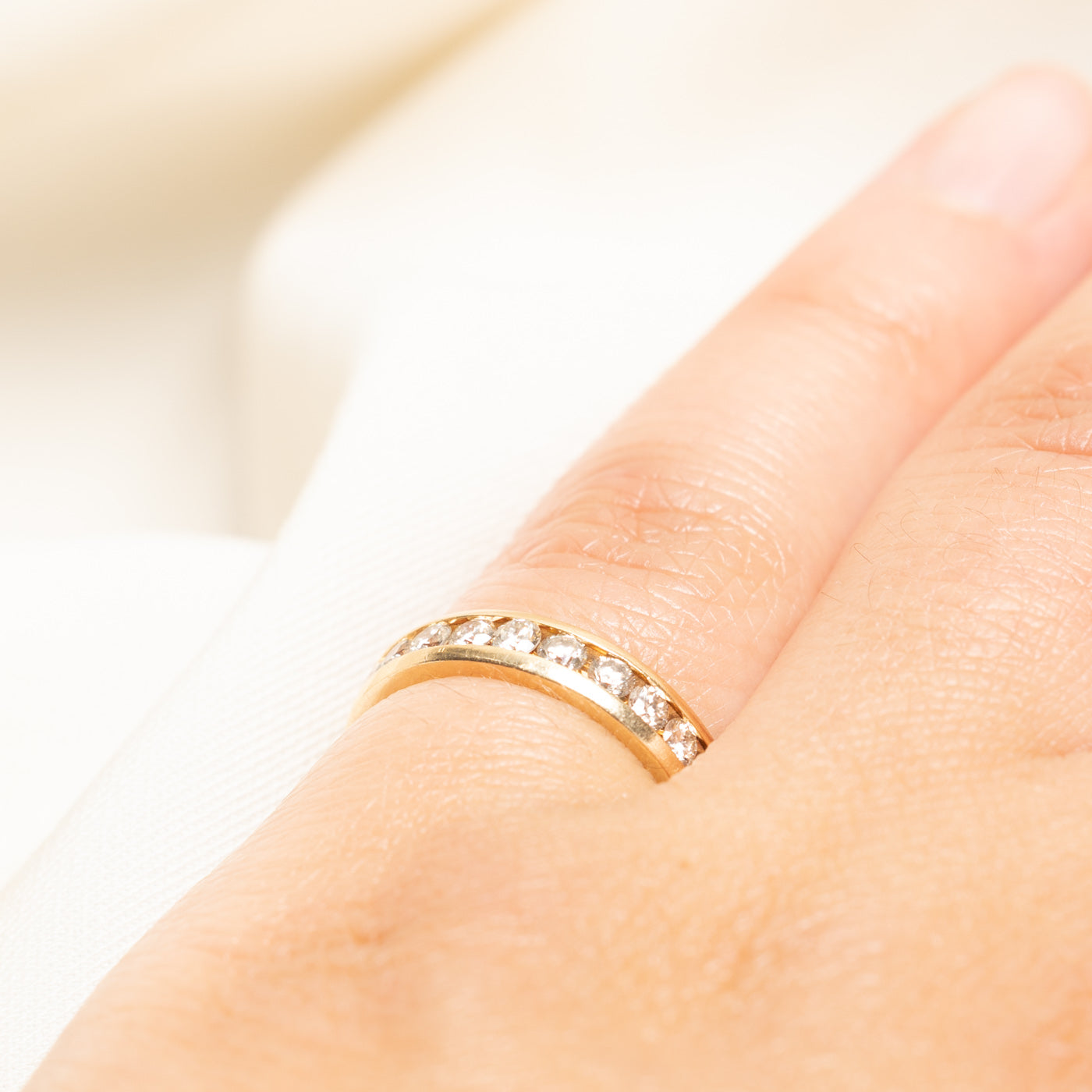 Semi Eternity Channel Set Diamond Band | 0.50ctw | 3.75mm | SZ 5