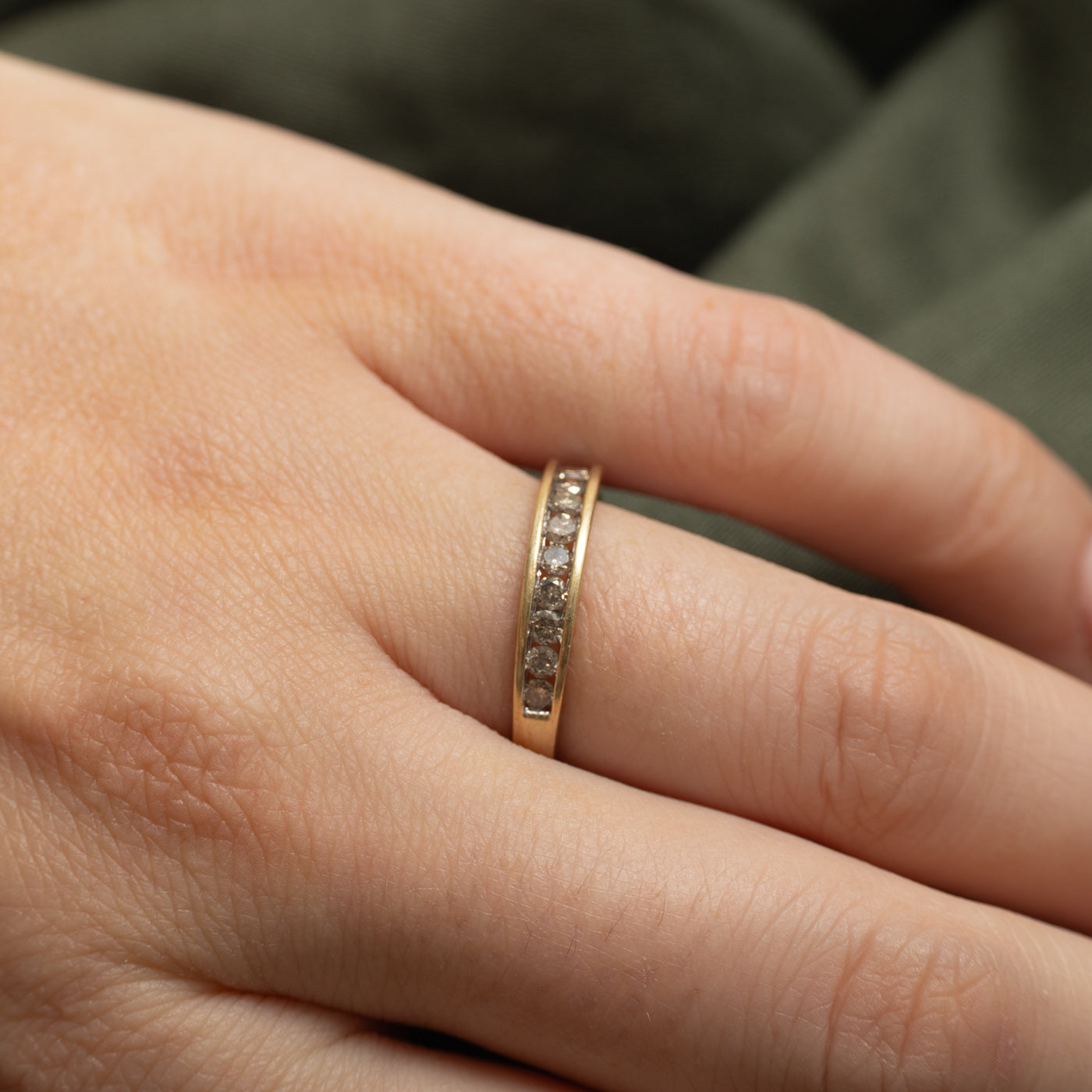 Semi Eternity Channel Set Diamond Band | 0.45ctw | SZ 7.25