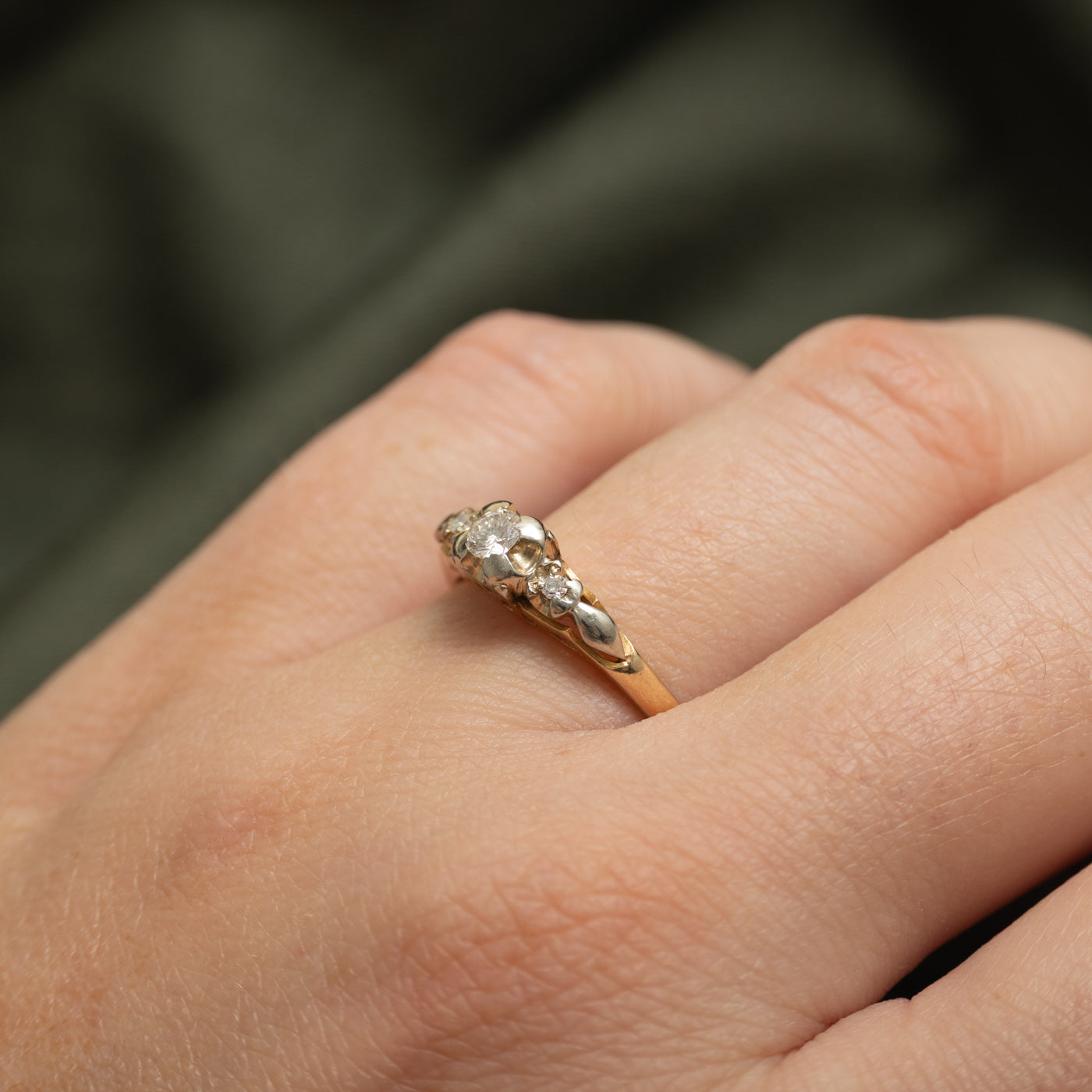 Illusion Set Diamond Ring | 0.16ctw | SZ 7.5